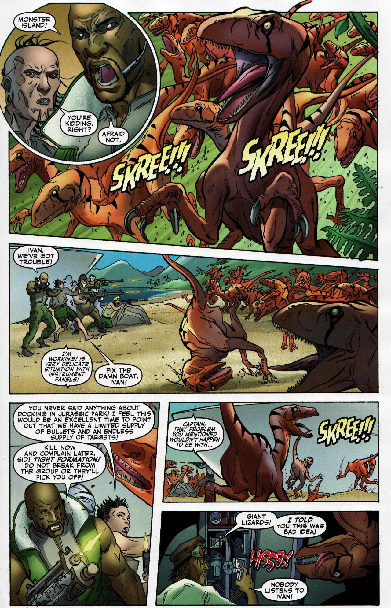 Read online Shanna the She-Devil: Survival of the Fittest comic -  Issue #1 - 8