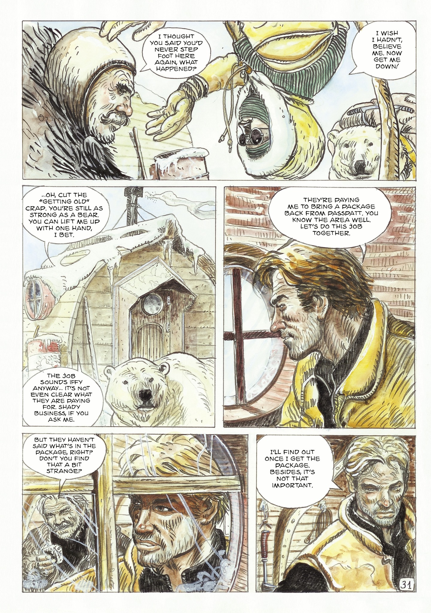 Read online The Man With the Bear comic -  Issue #1 - 33