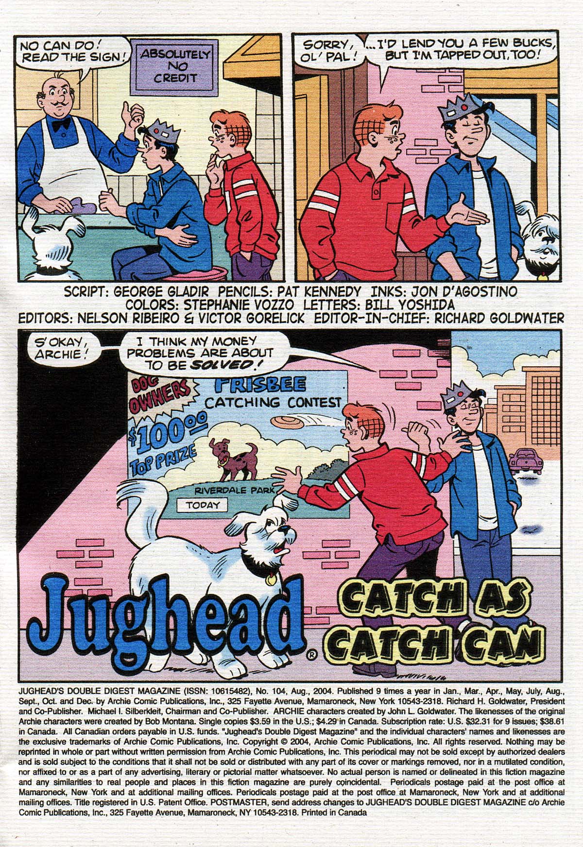 Read online Jughead's Double Digest Magazine comic -  Issue #104 - 2