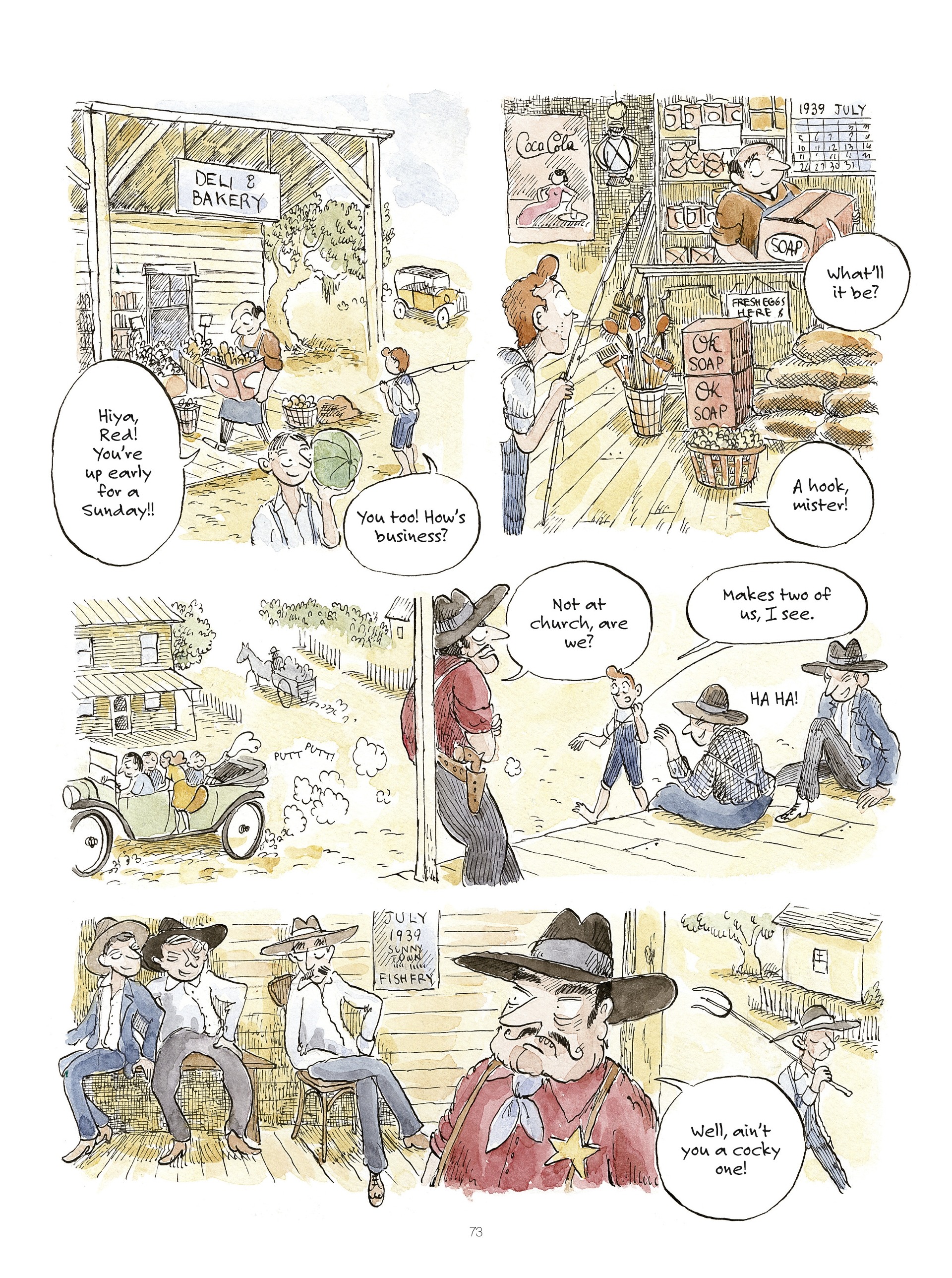 Read online Swamp: A Summer in the Bayou comic -  Issue # TPB (Part 1) - 75