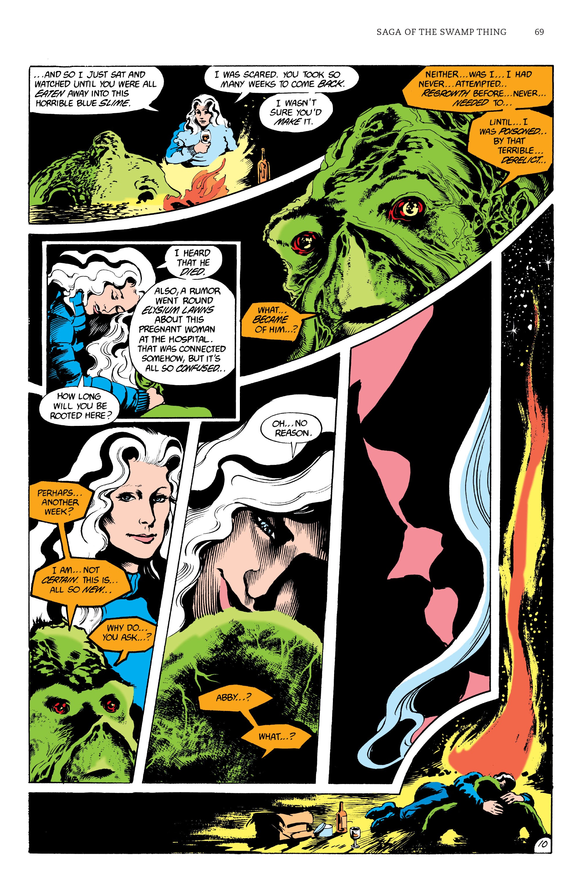 Read online Saga of the Swamp Thing comic -  Issue # TPB 3 (Part 1) - 69