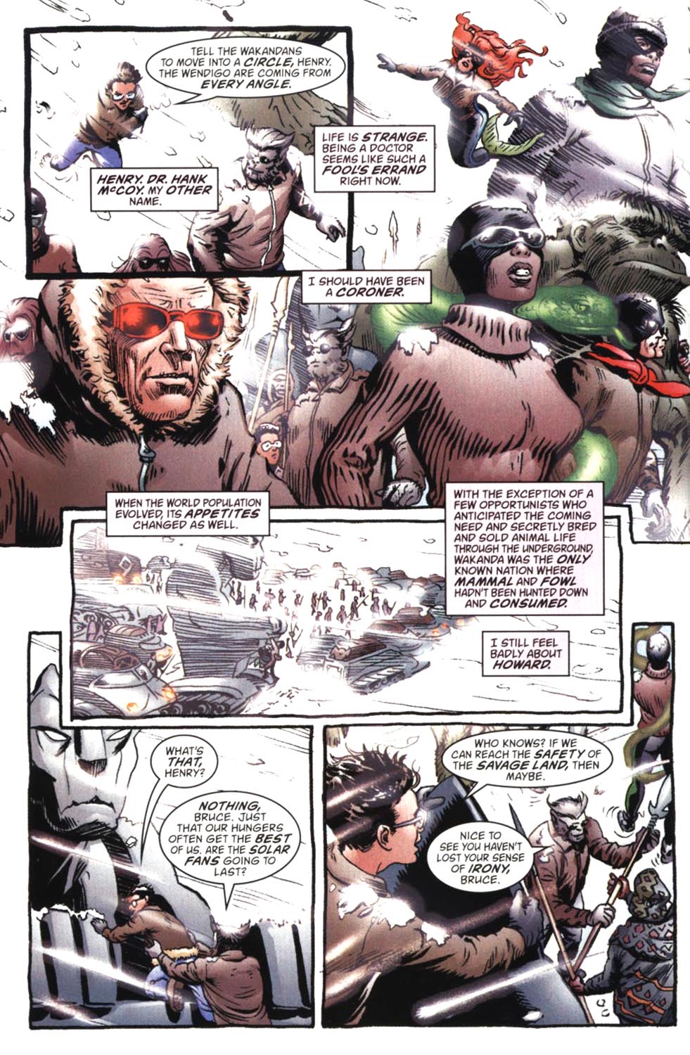 Read online Universe X Special comic -  Issue # Issue Beasts - 6