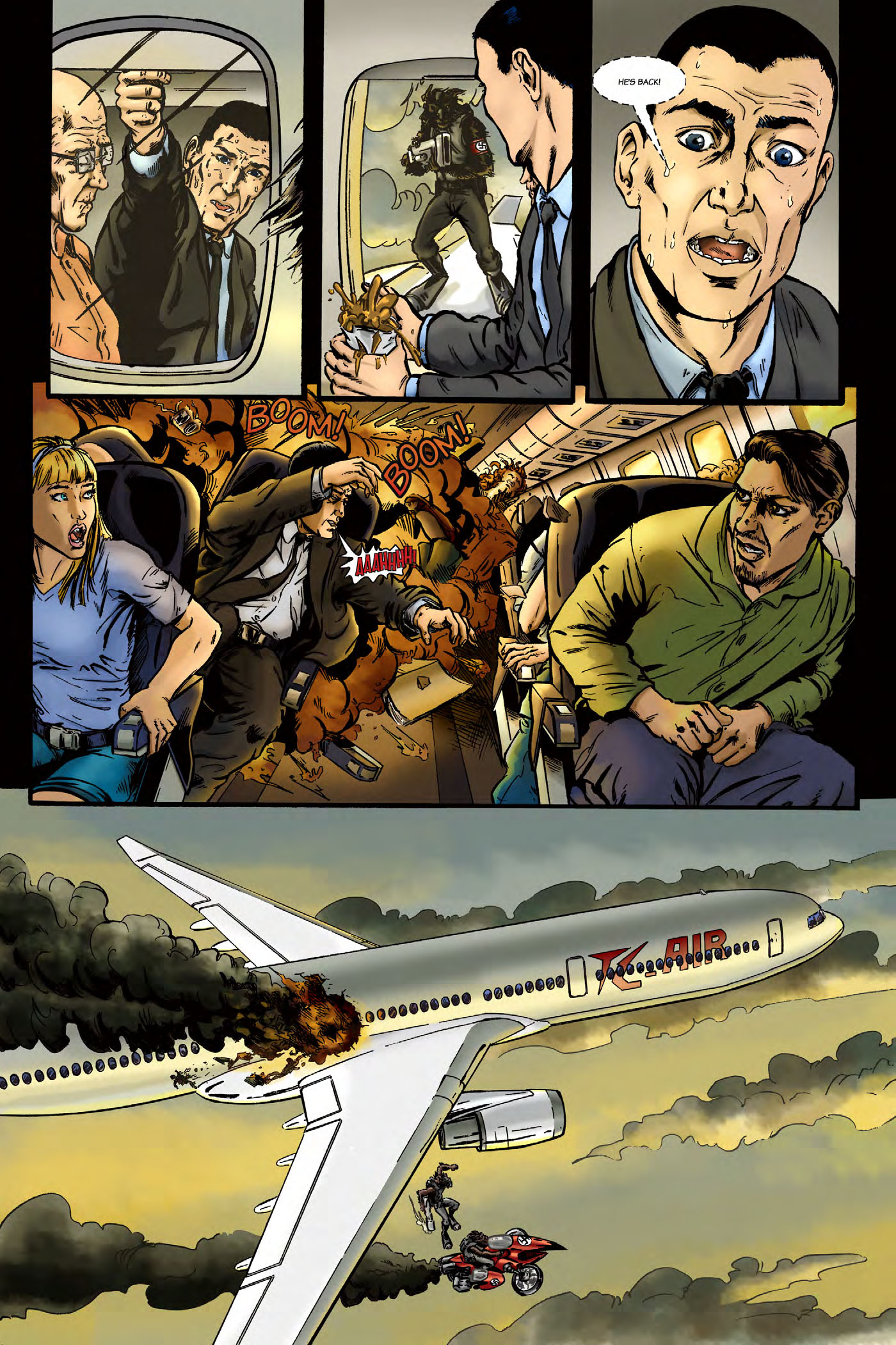 Read online Nazi Werewolves from Outer Space comic -  Issue #2 - 9