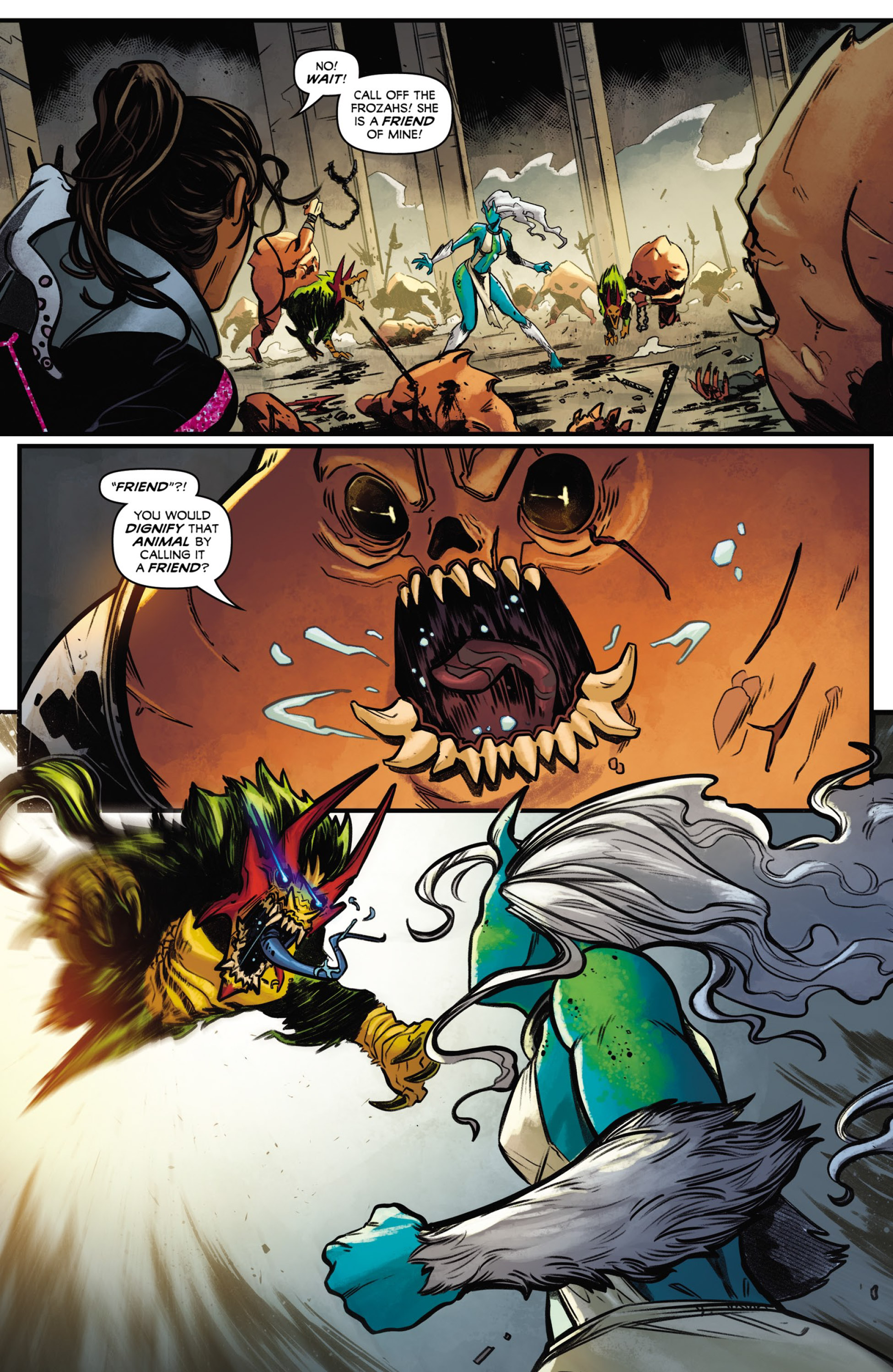 Read online Beyond the Farthest Star: Warriors of Zandar comic -  Issue #3 - 3
