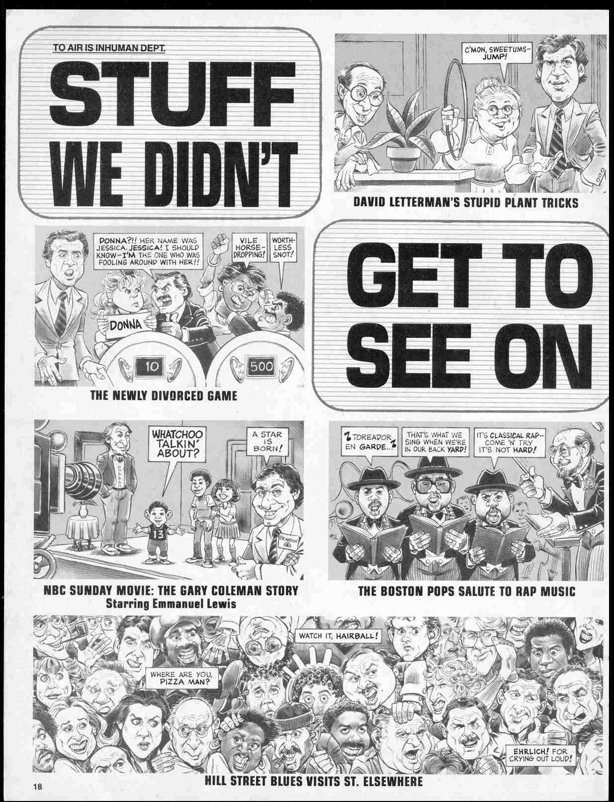 Read online MAD comic -  Issue #274 - 20