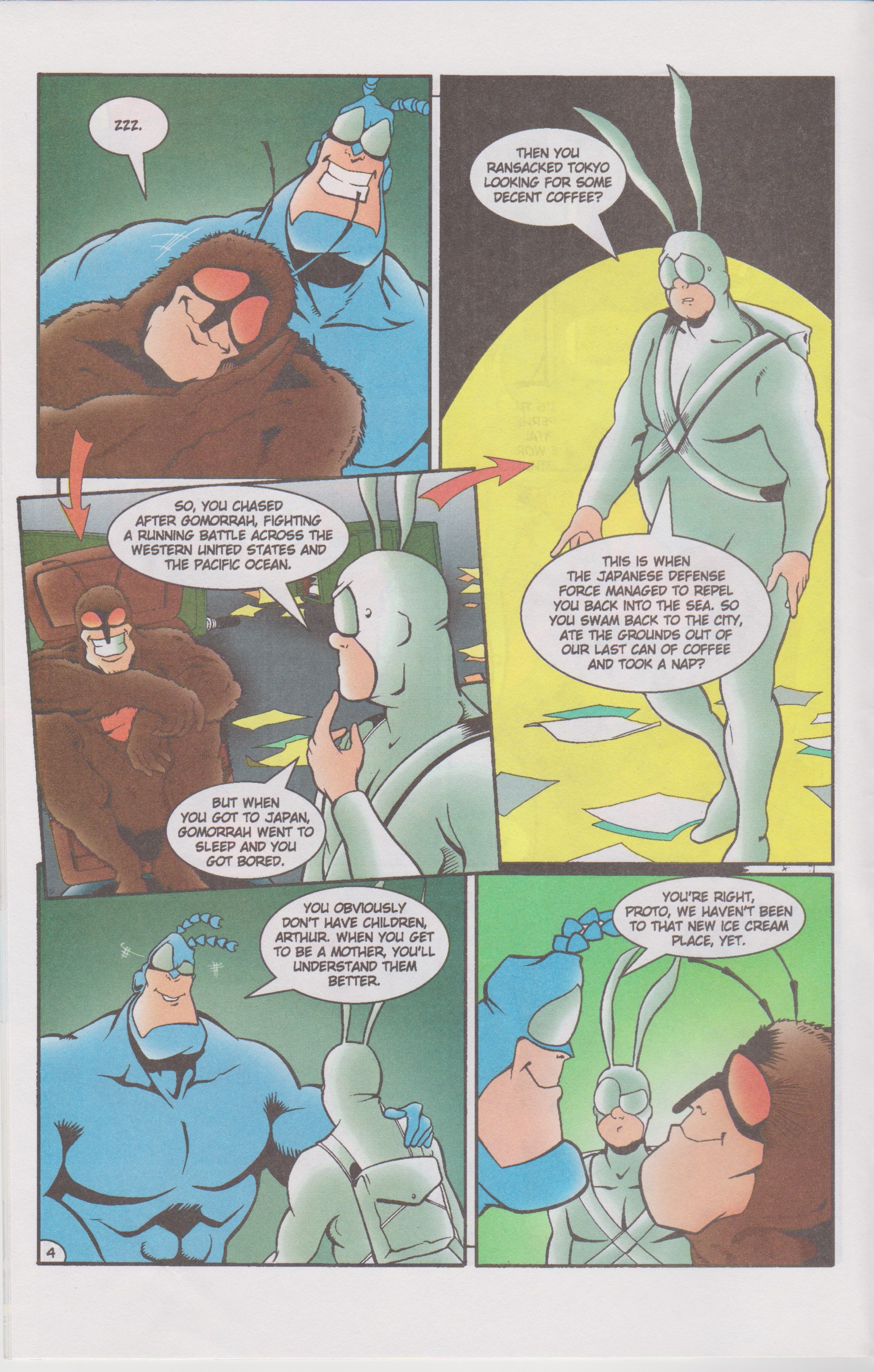 Read online The Tick Color comic -  Issue #6 - 6