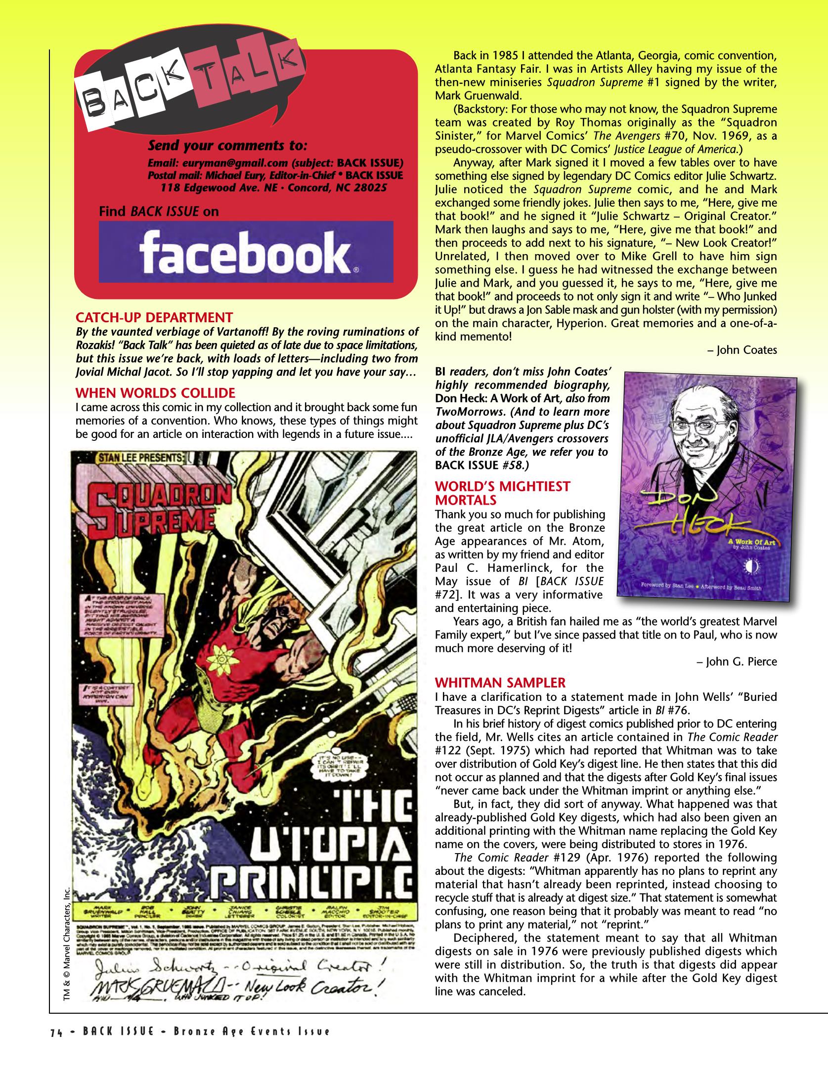 Read online Back Issue comic -  Issue #82 - 76