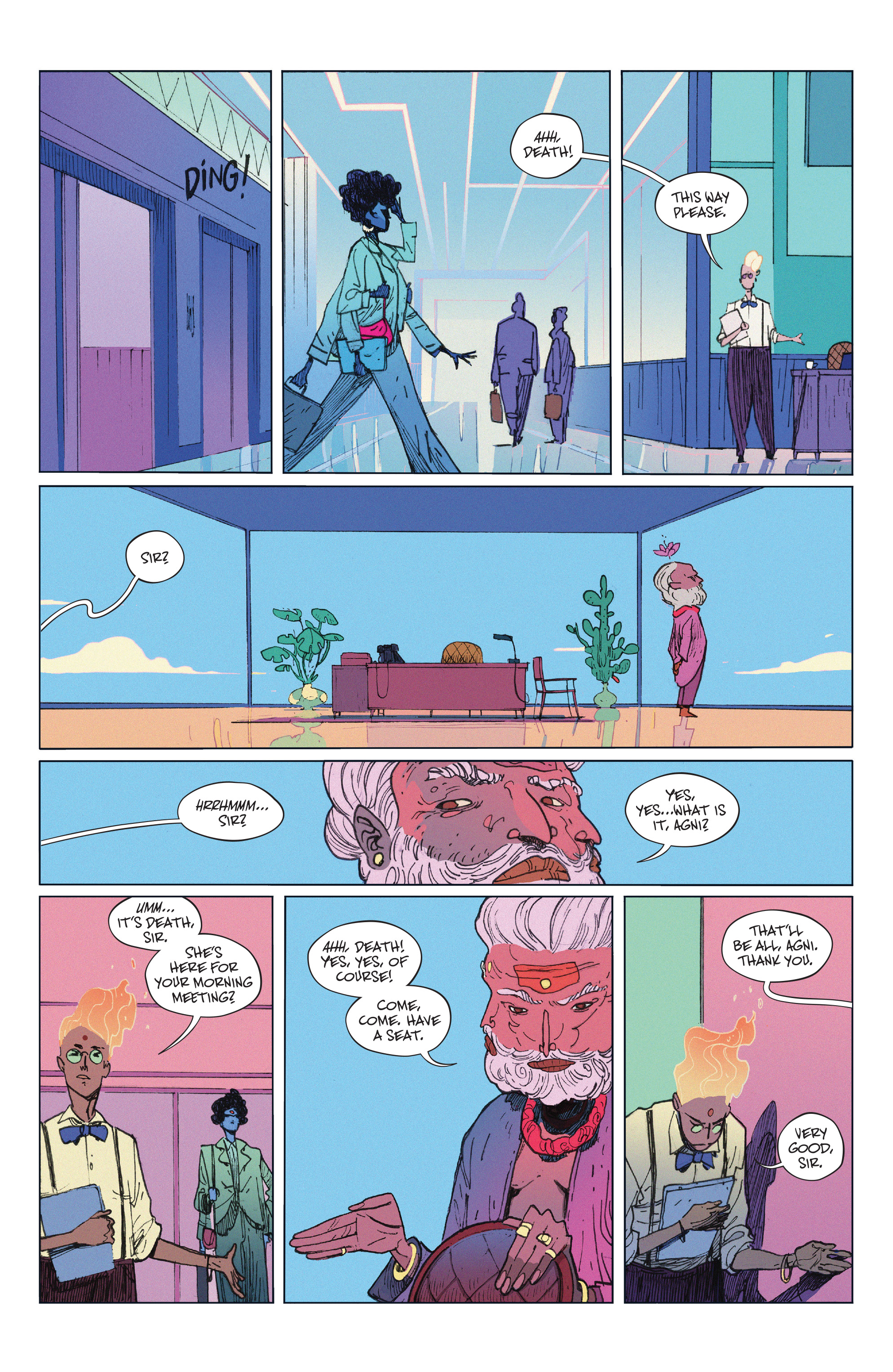 Read online The Many Deaths of Laila Starr comic -  Issue #1 - 7
