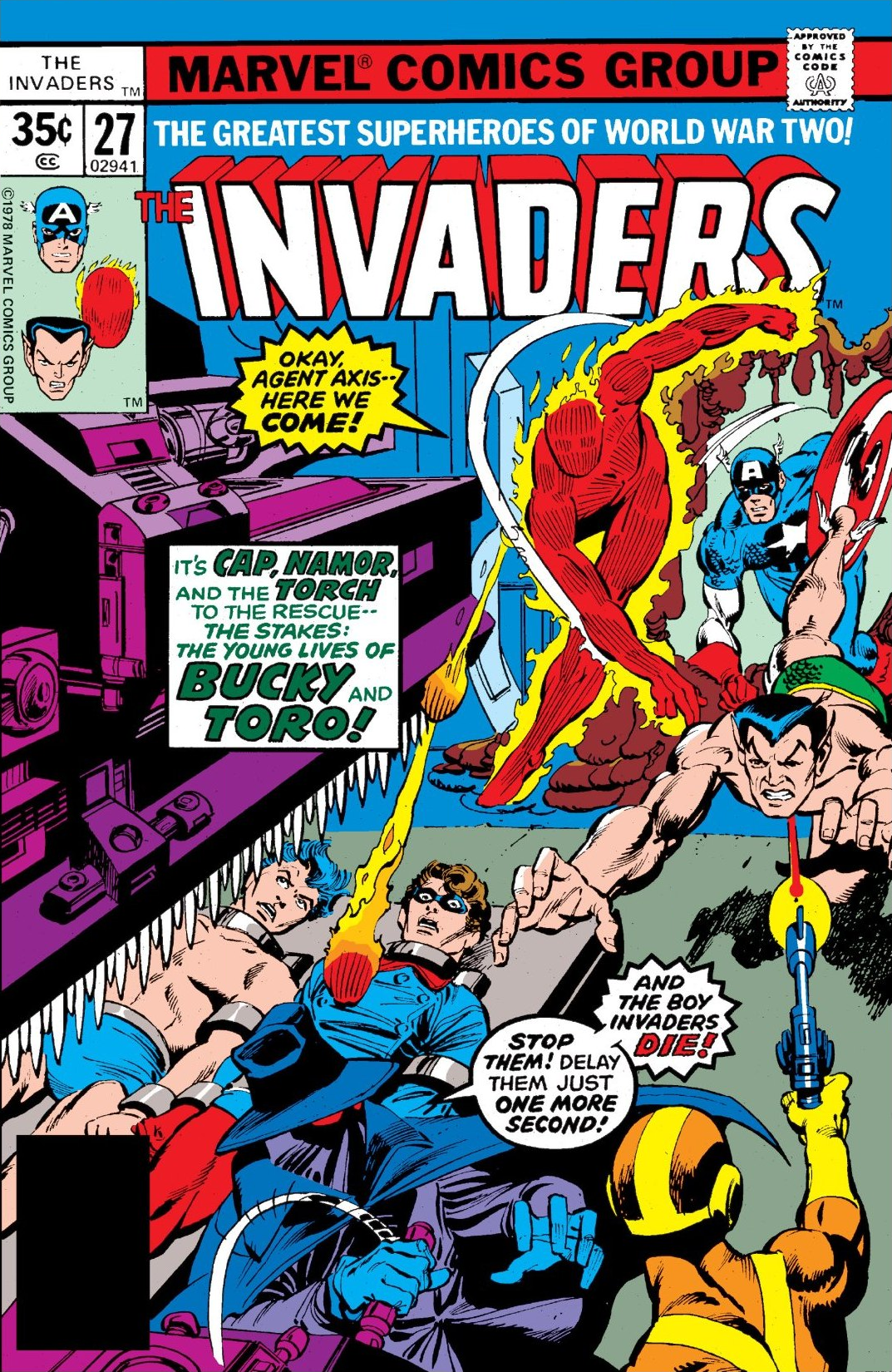 Read online The Invaders Classic comic -  Issue # TPB 2 (Part 1) - 57
