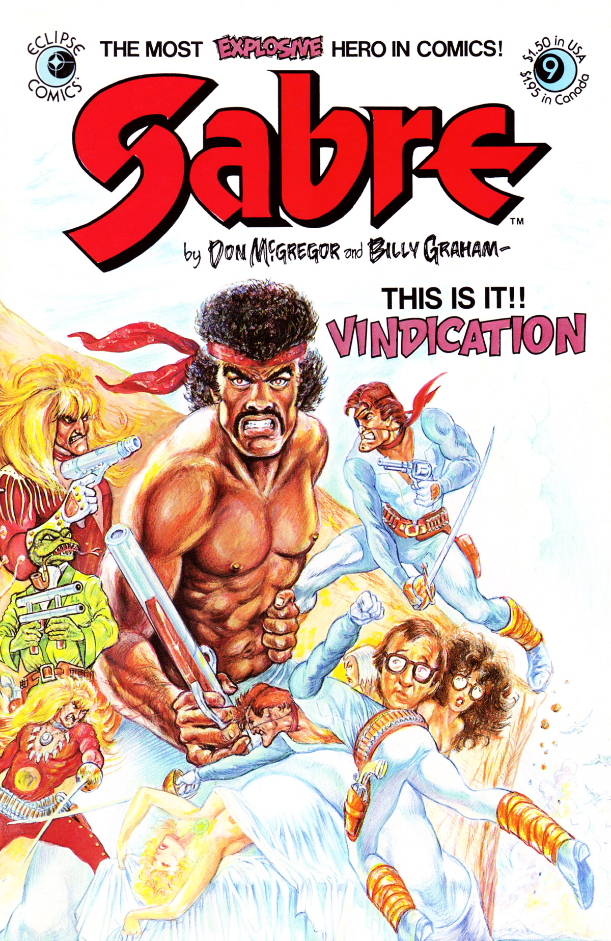 Read online Sabre comic -  Issue #9 - 2