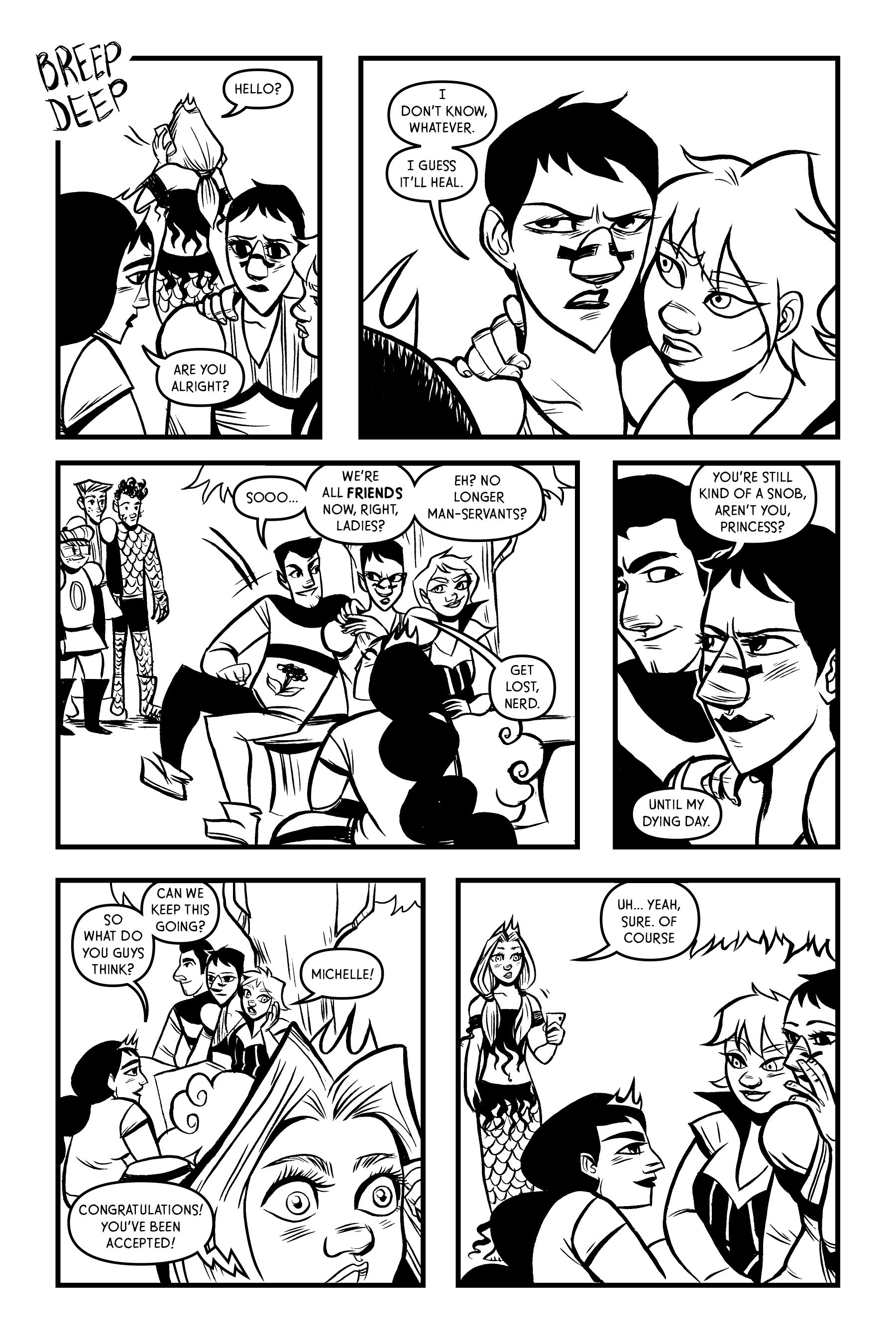 Read online Part-Time Princesses comic -  Issue # TPB (Part 2) - 64