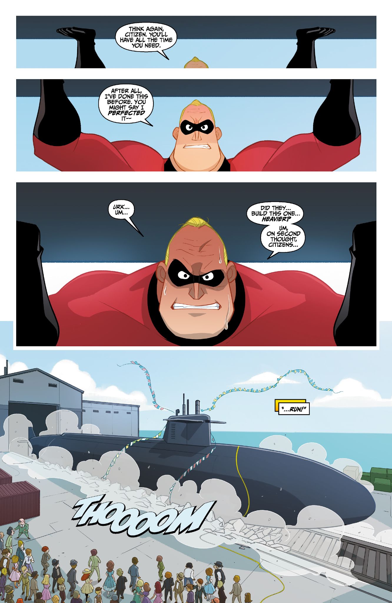 Read online Disney / Pixar The Incredibles 2: Crisis In Mid-Life! & Other Stories comic -  Issue #1 - 6