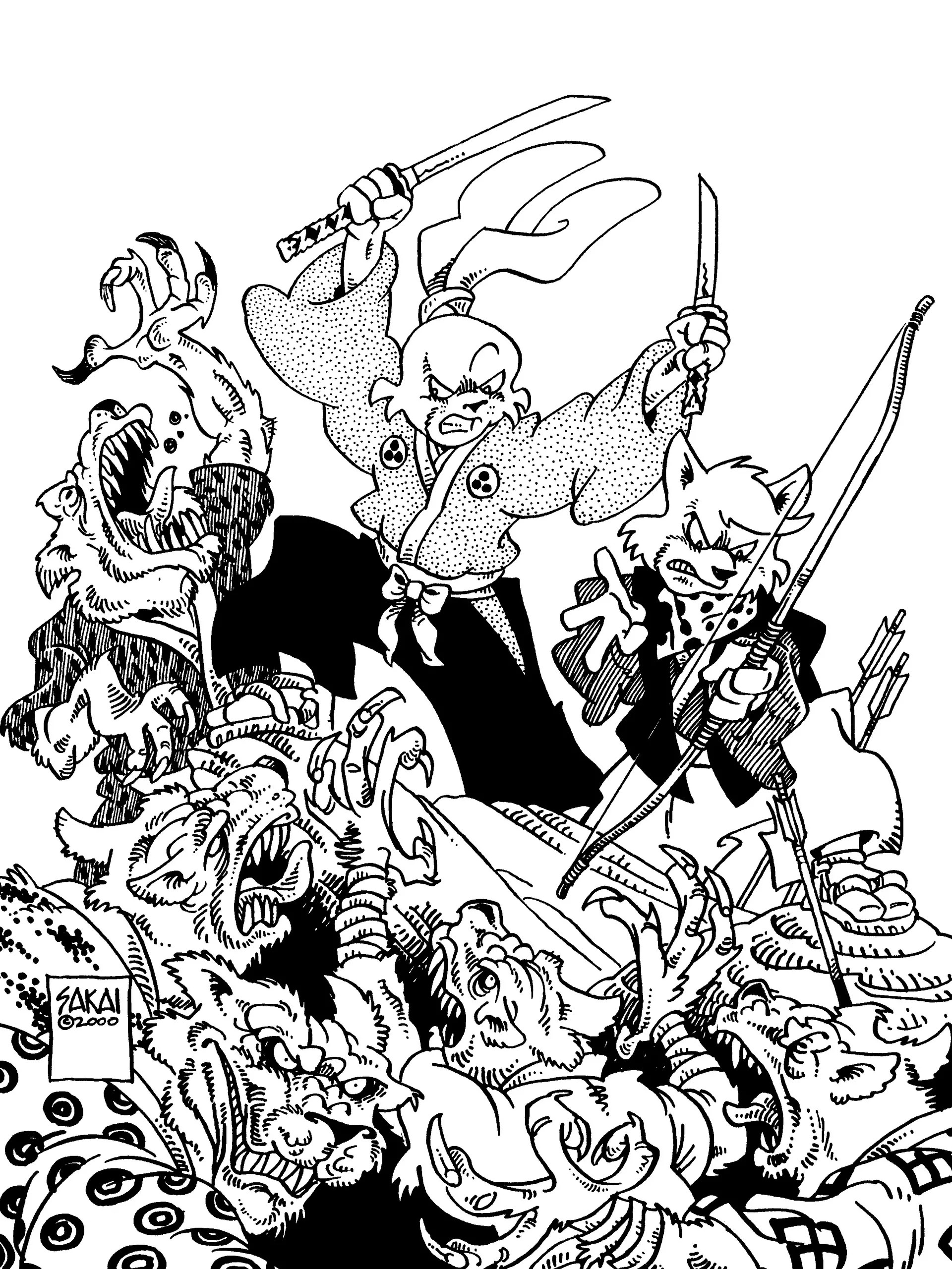 Read online The Art of Usagi Yojimbo comic -  Issue # TPB (Part 2) - 81