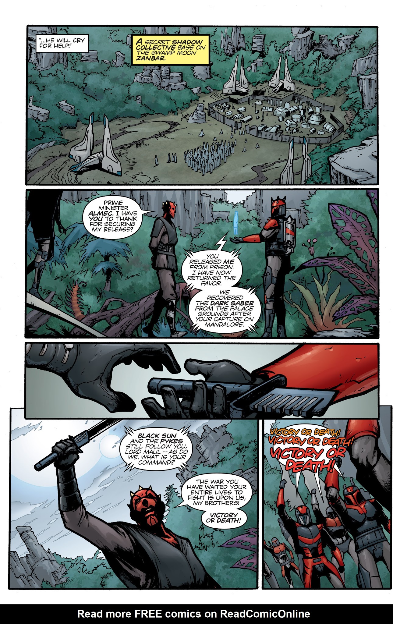 Read online Star Wars: Darth Maul - Son of Dathomir comic -  Issue # _TPB - 19