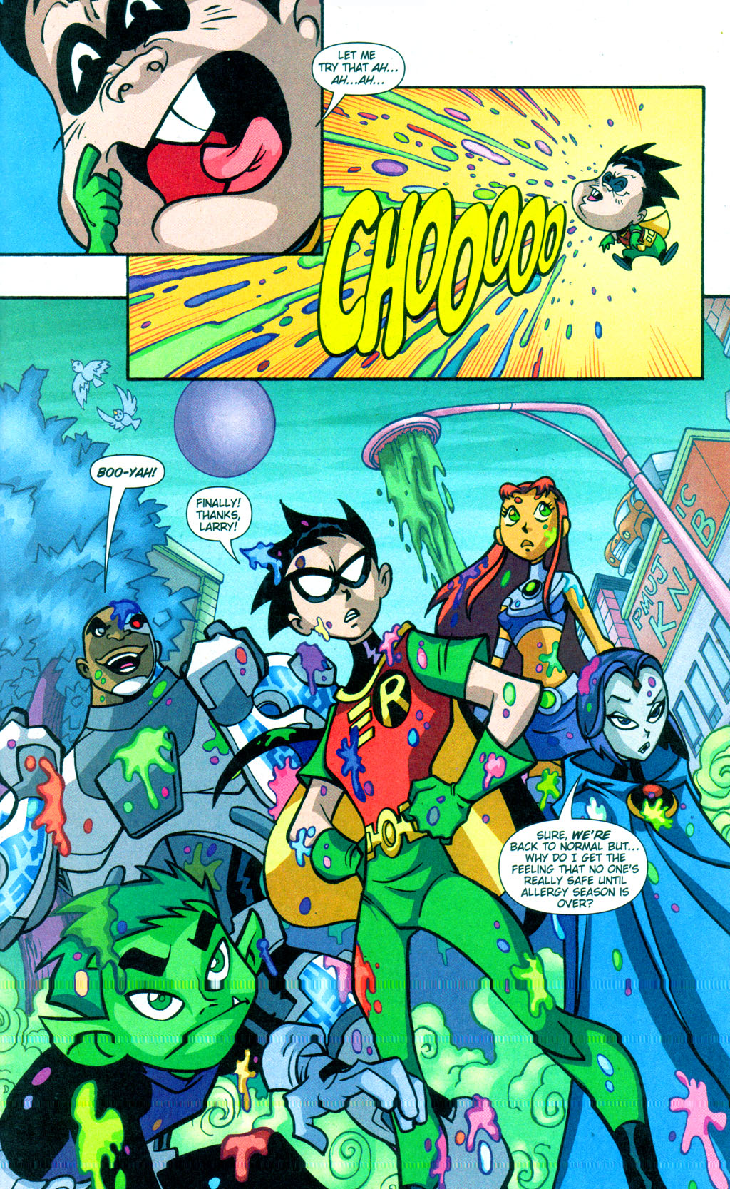 Read online Teen Titans Go! (2003) comic -  Issue #18 - 19