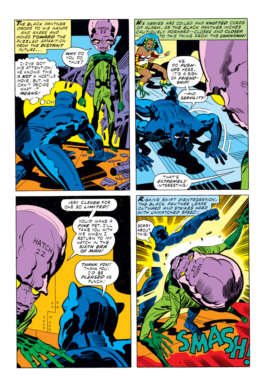 Read online Black Panther (1977) comic -  Issue #2 - 5