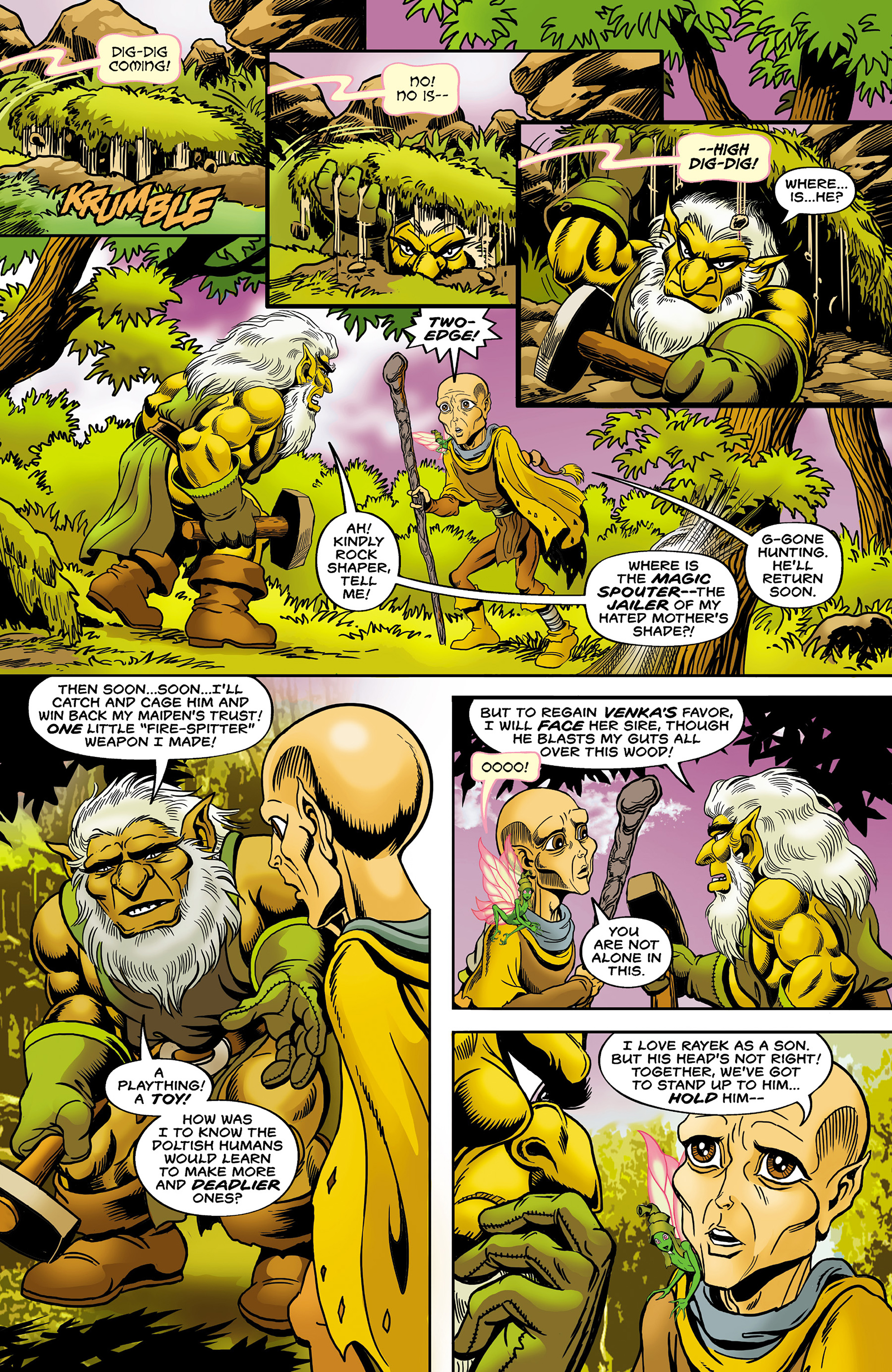Read online ElfQuest: The Final Quest comic -  Issue #15 - 19