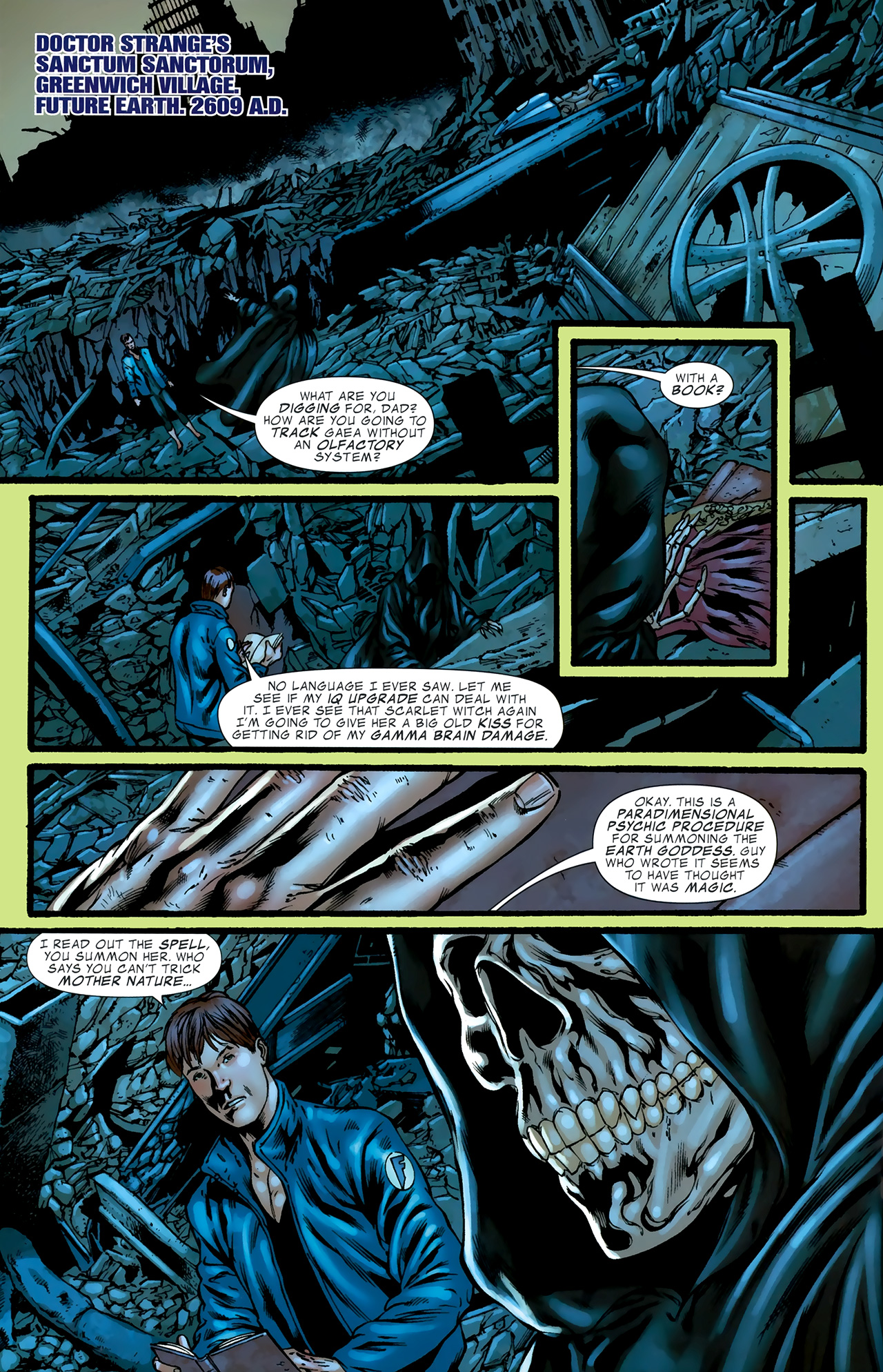 Read online Fantastic Force (2009) comic -  Issue #4 - 7