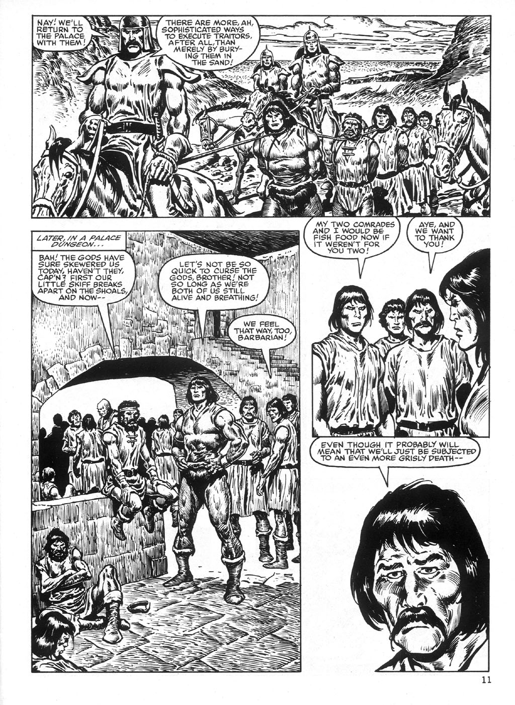 Read online The Savage Sword Of Conan comic -  Issue #99 - 11