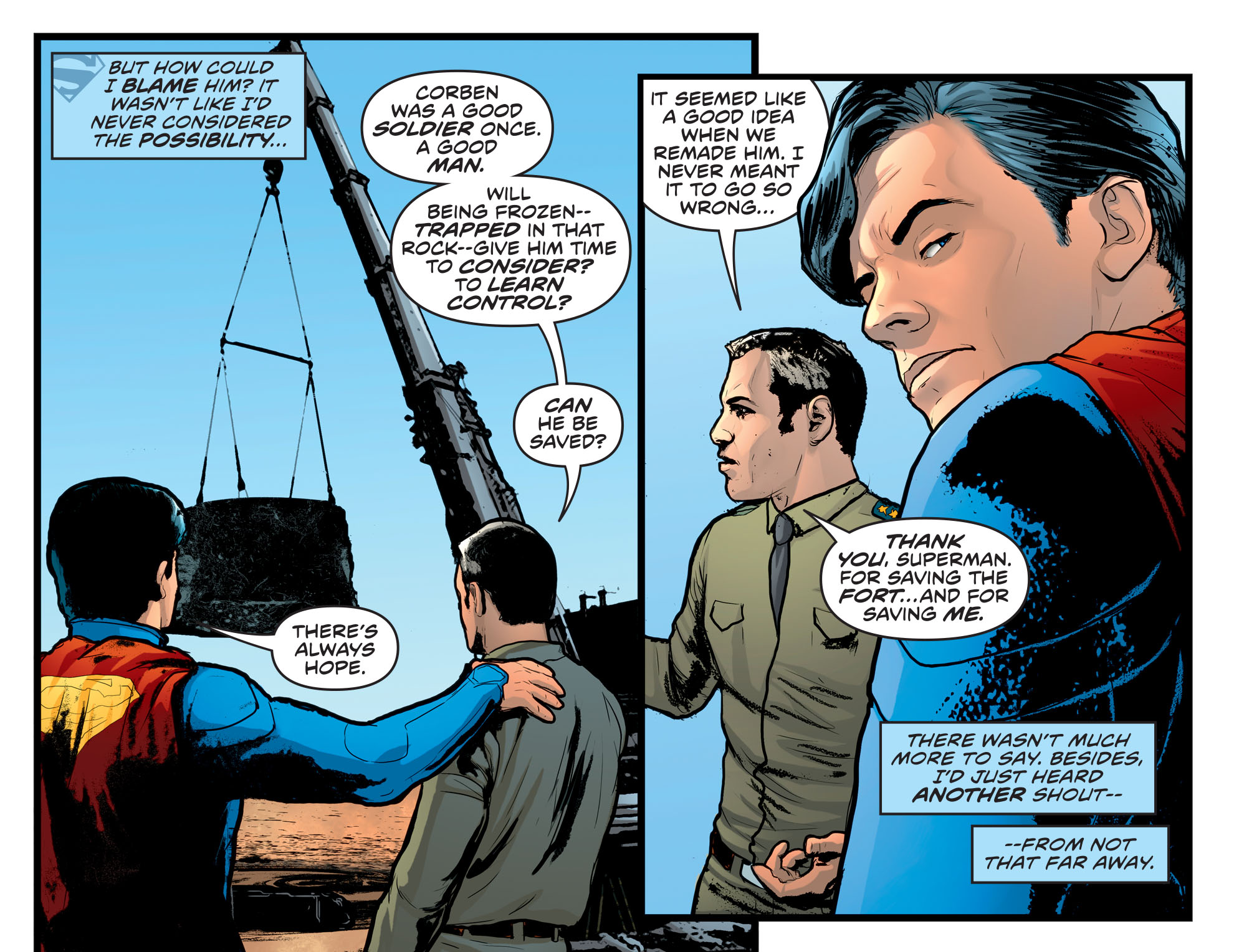 Read online The Death of Superman (2018) comic -  Issue #1 - 21