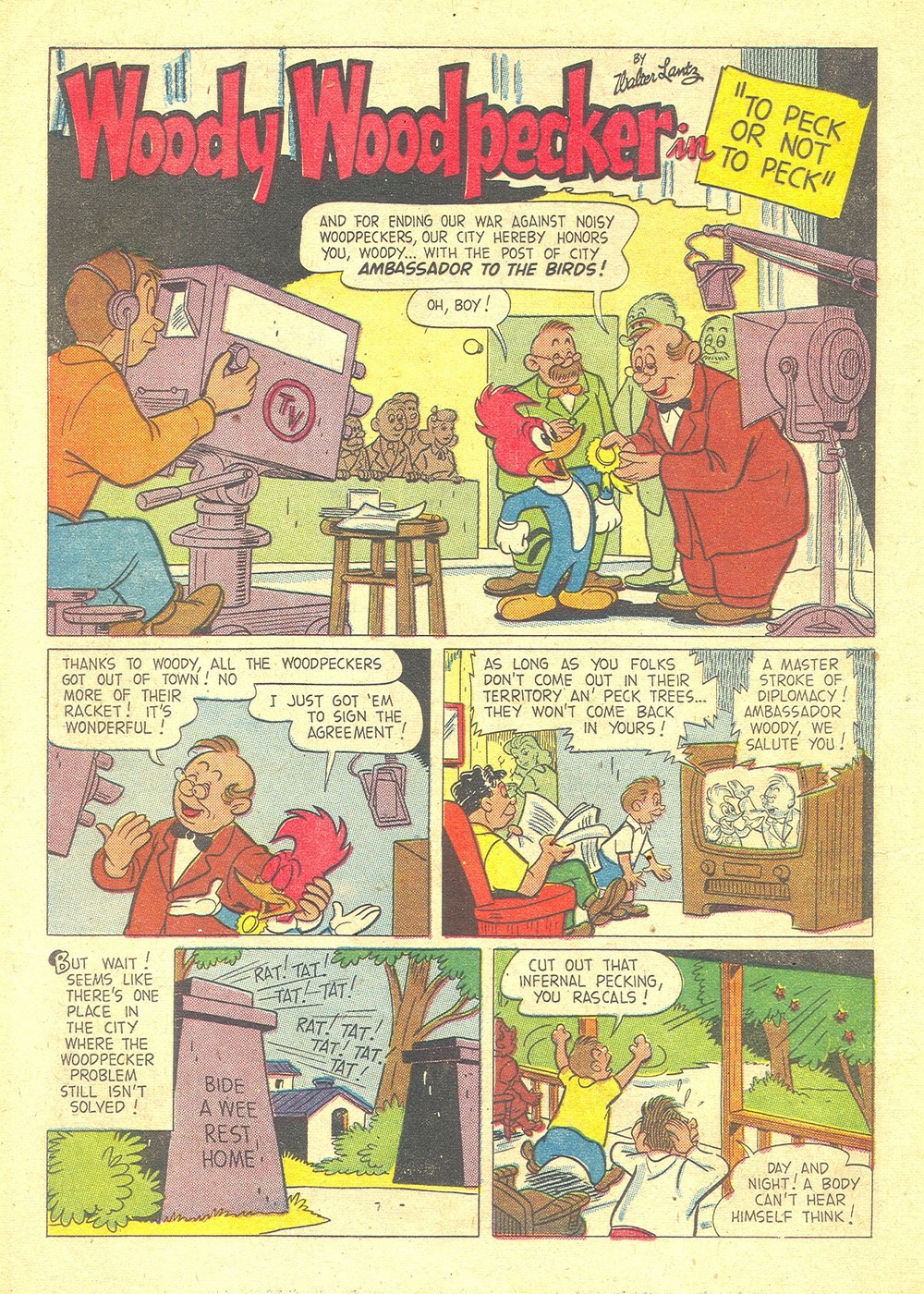 Read online Walter Lantz Woody Woodpecker (1952) comic -  Issue #36 - 16