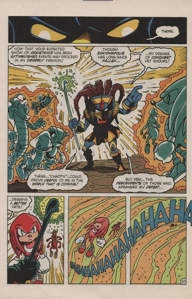 Read online Sonic's Friendly Nemesis, Knuckles comic -  Issue #1 - 28