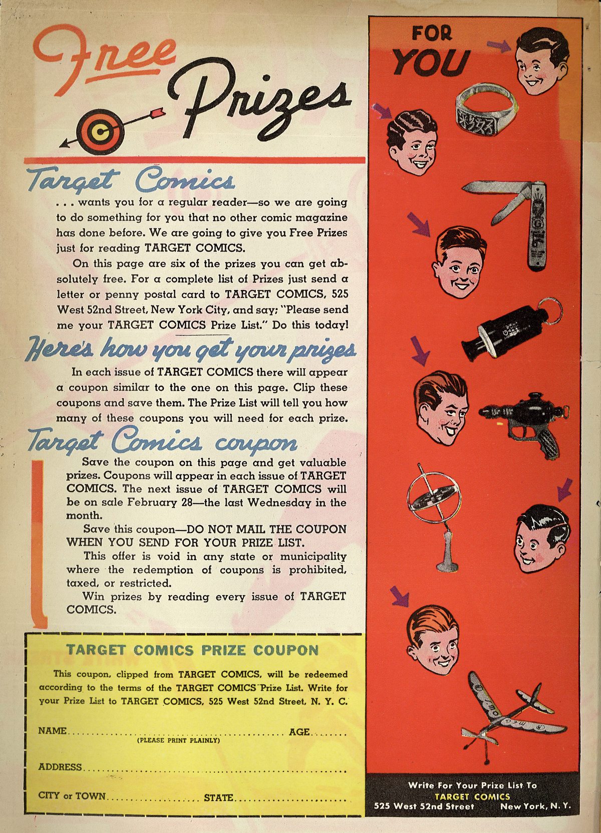 Read online Target Comics comic -  Issue #2 - 2