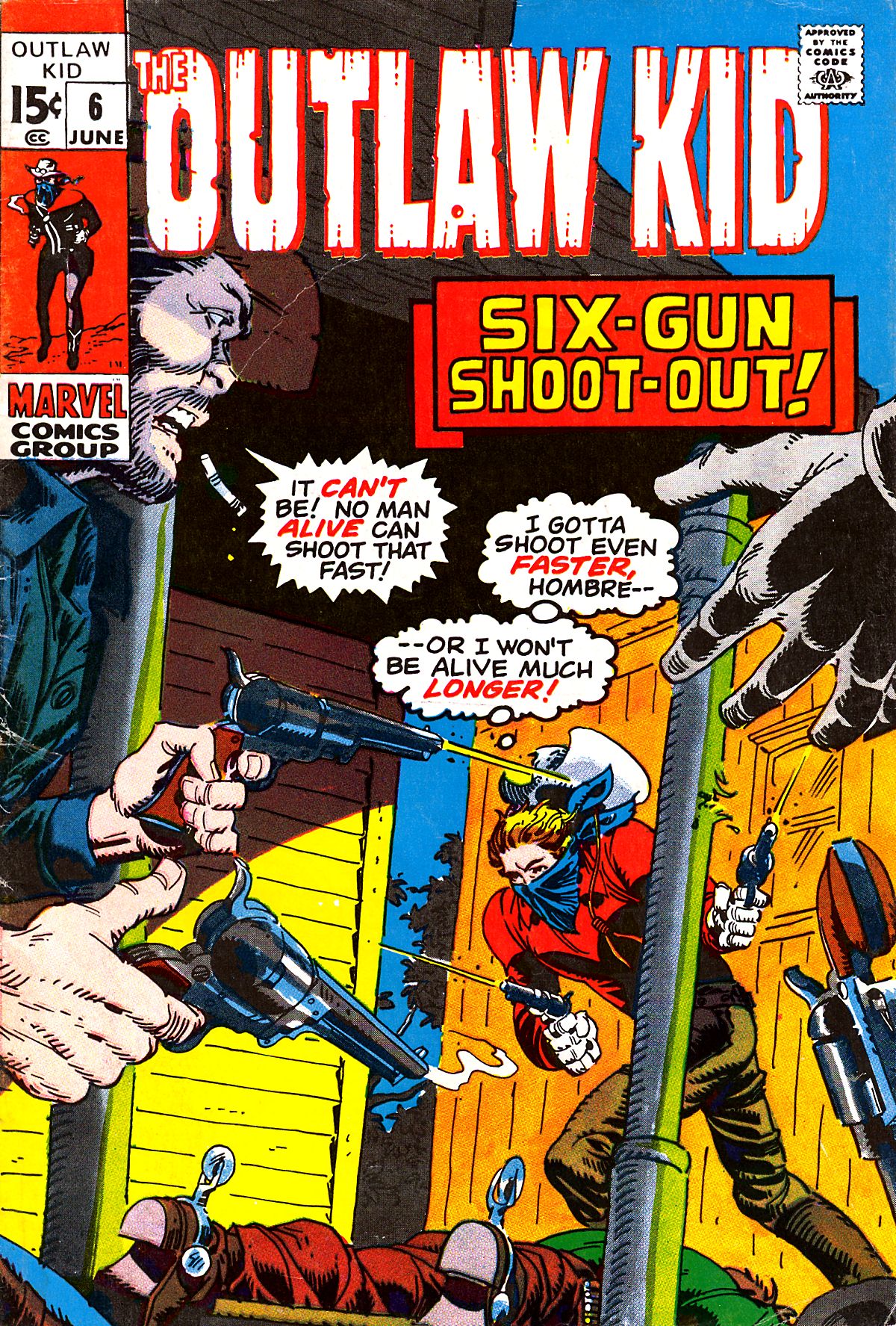 Read online The Outlaw Kid (1970) comic -  Issue #6 - 1
