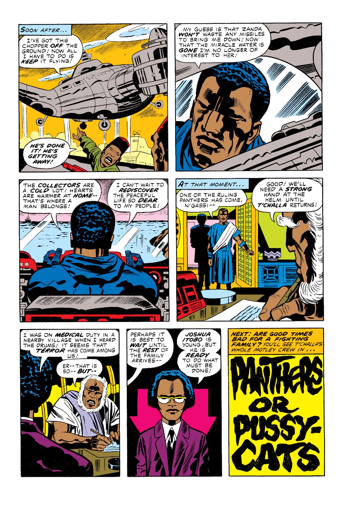 Read online Marvel Masterworks: The Black Panther comic -  Issue # TPB 2 - 130