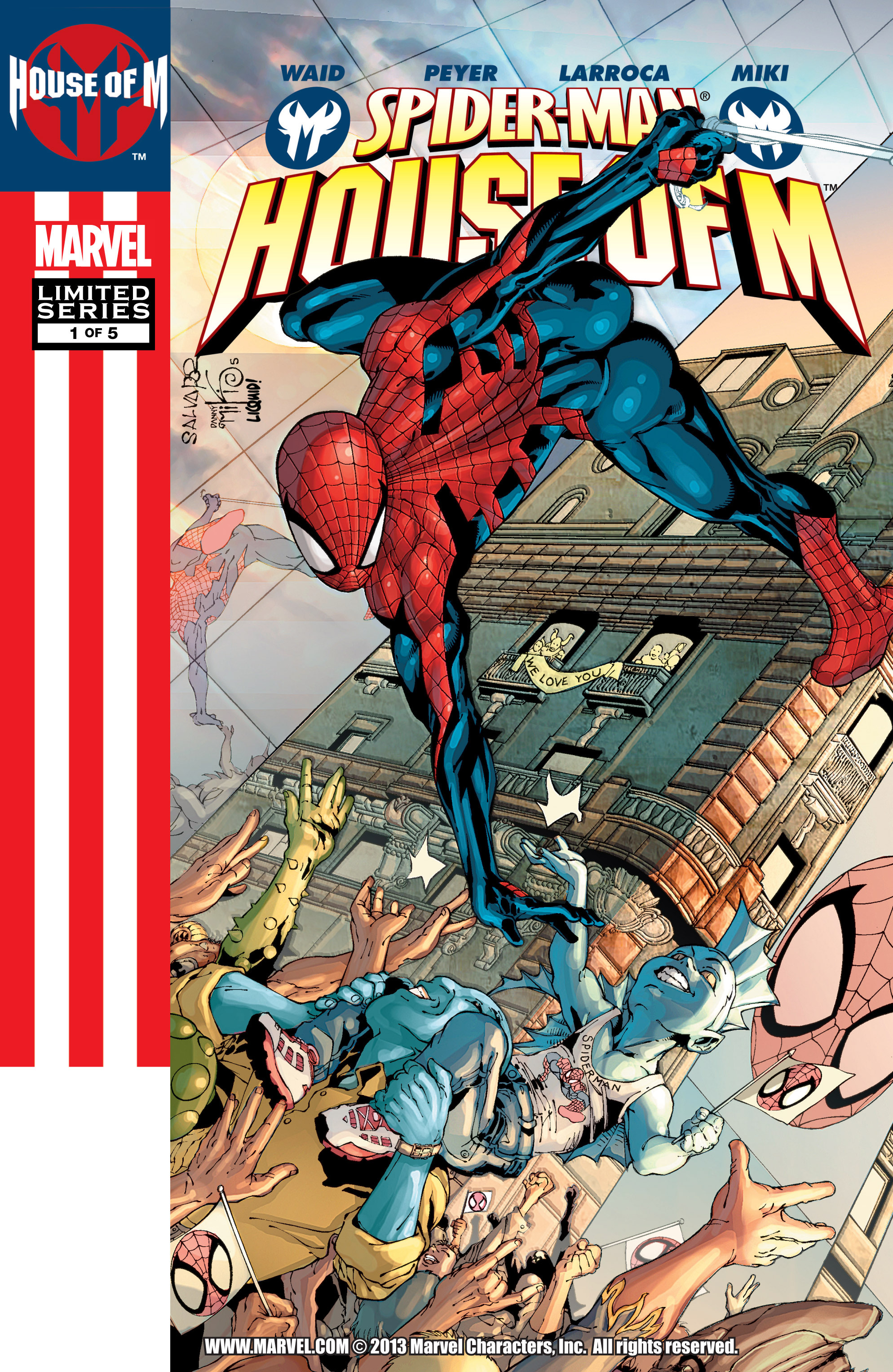 Read online Spider-Man: House of M comic -  Issue #1 - 1