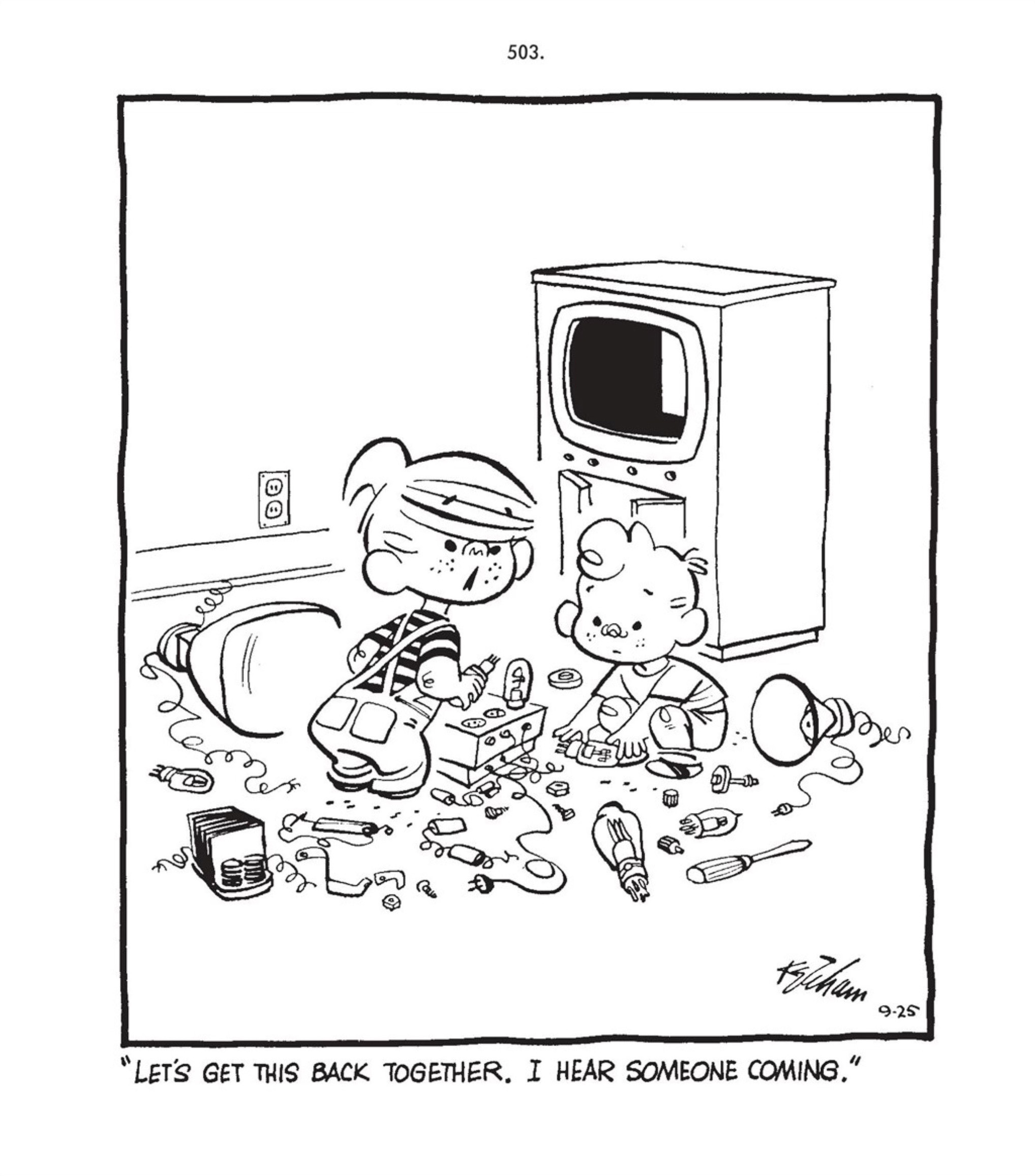 Read online Hank Ketcham's Complete Dennis the Menace comic -  Issue # TPB 1 (Part 6) - 31