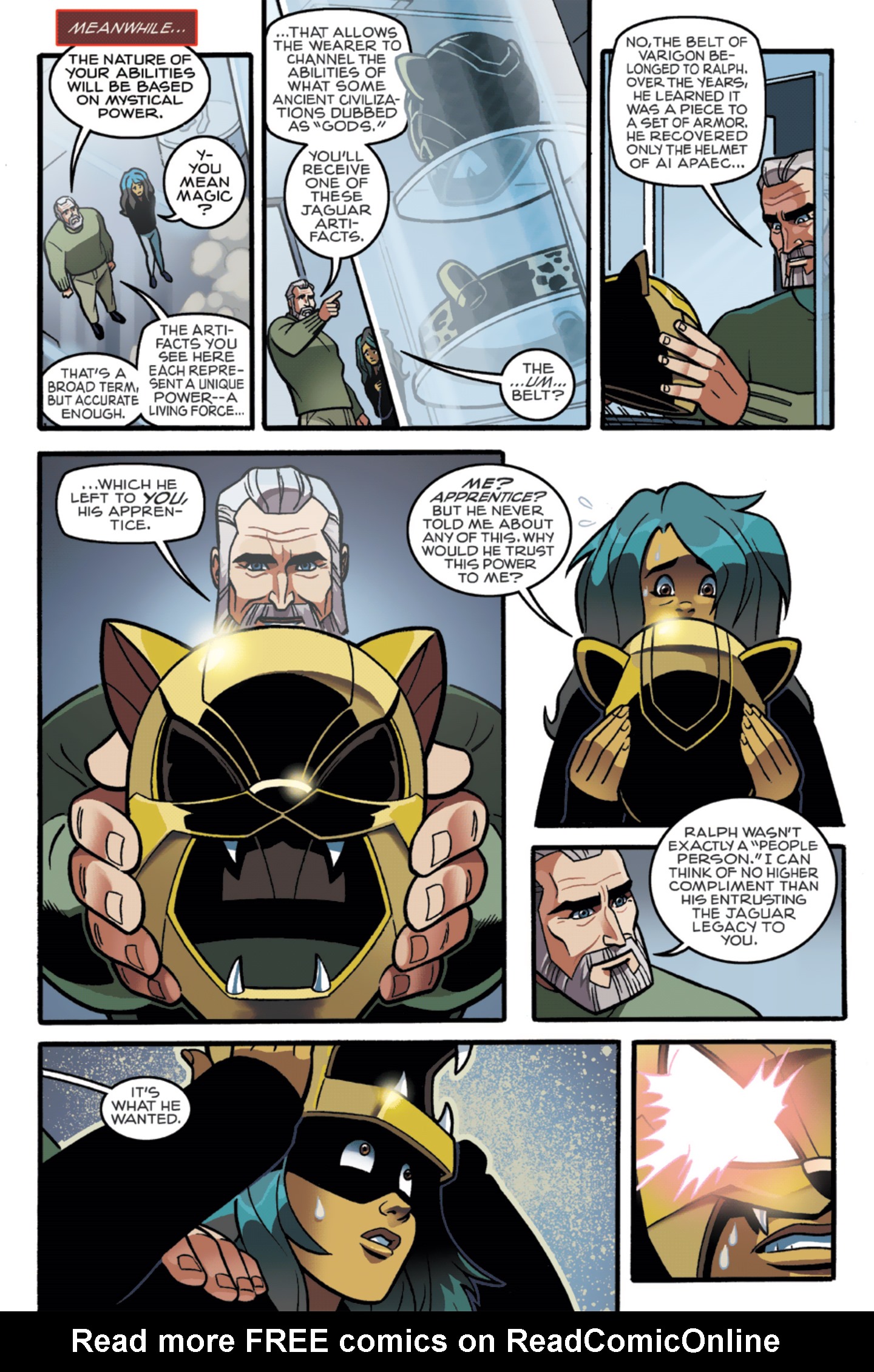 Read online New Crusaders: Rise Of The Heroes comic -  Issue #3 - Act I - 6