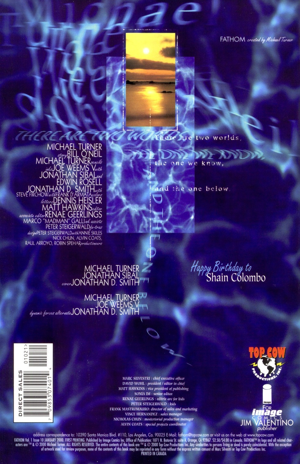 Read online Fathom (1998) comic -  Issue #10 - 2