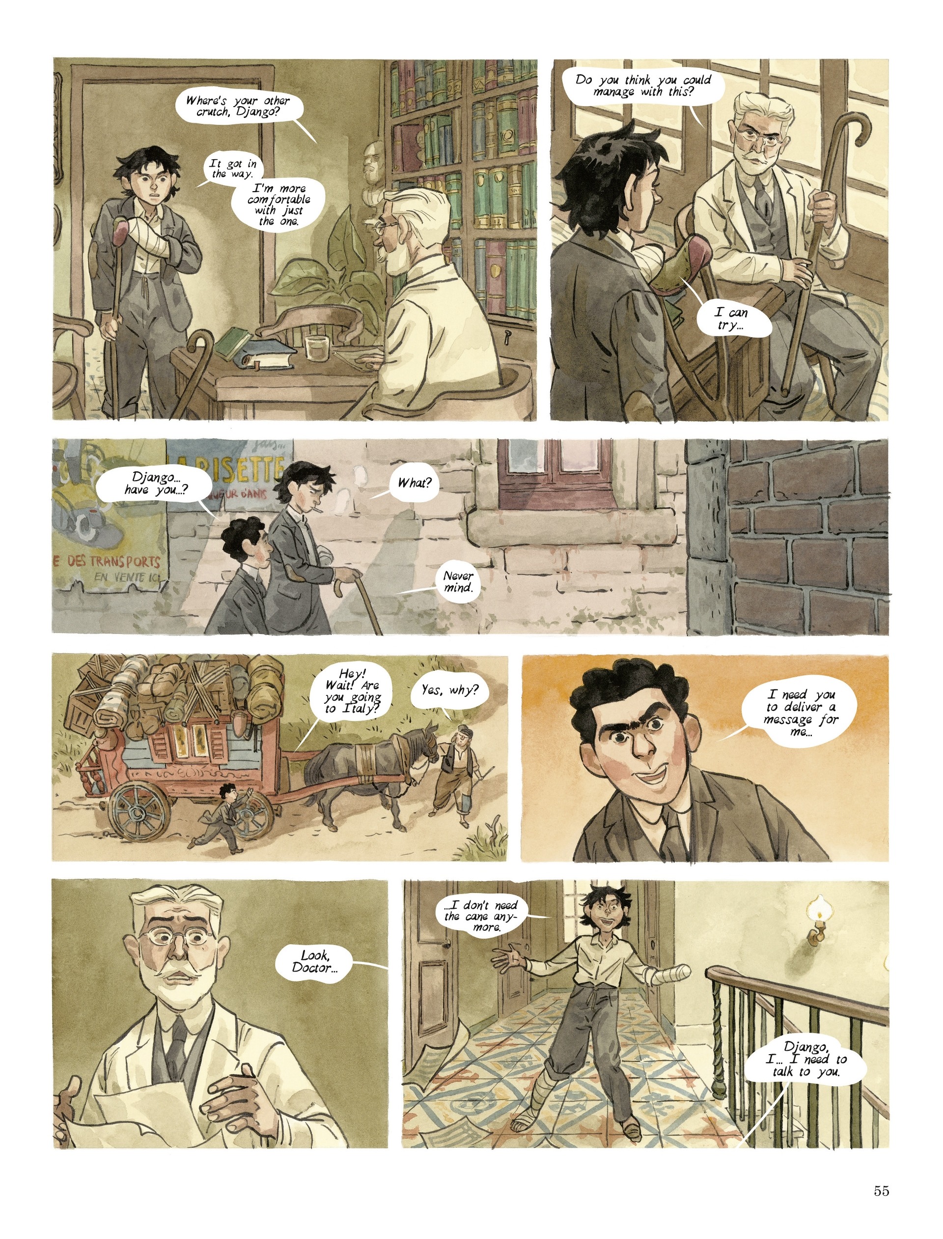 Read online Django: Hand On Fire comic -  Issue # TPB - 54