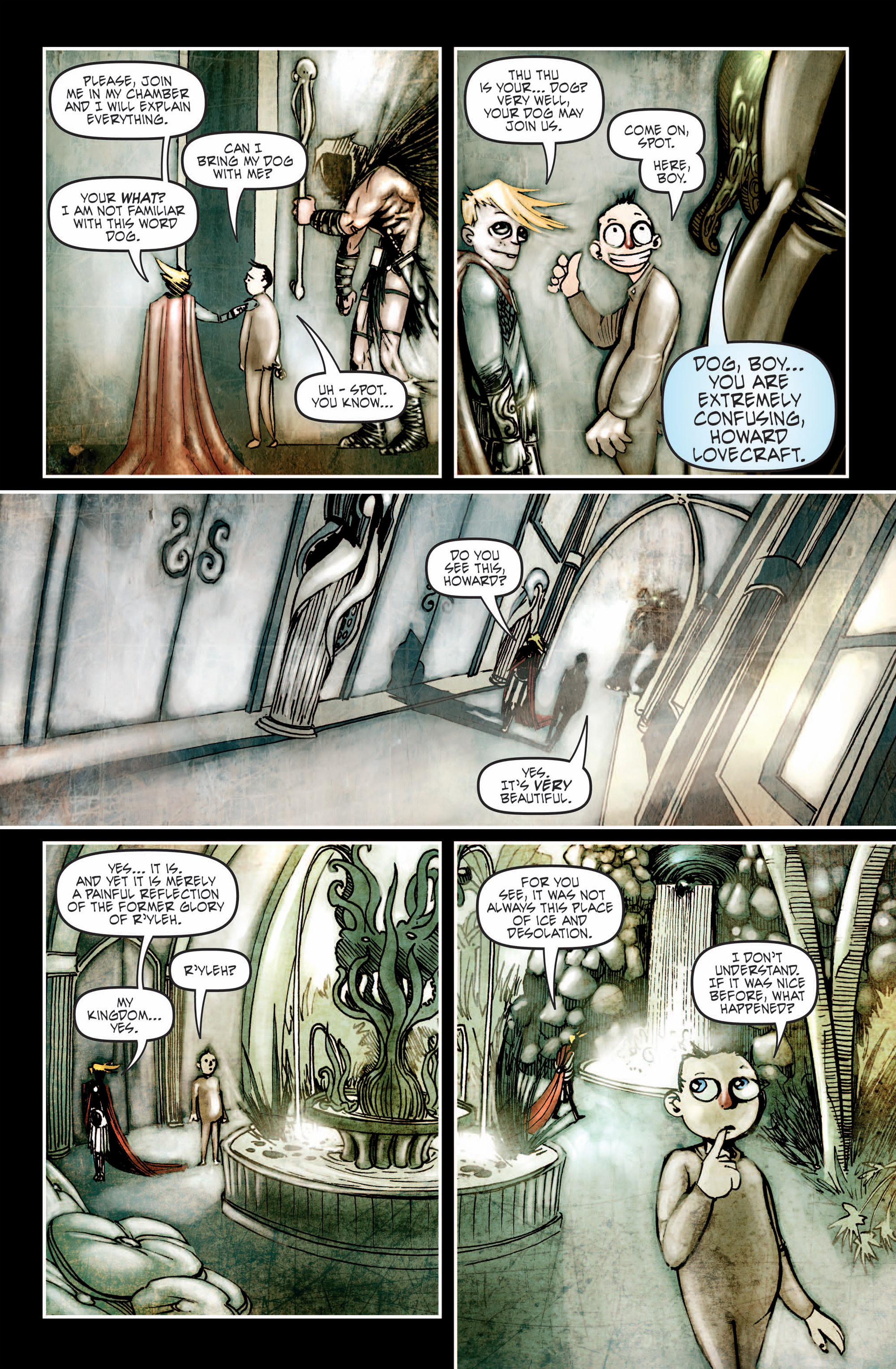 Read online Arcana Studio Presents Howard Lovecraft & the Frozen Kingdom comic -  Issue #2 - 15