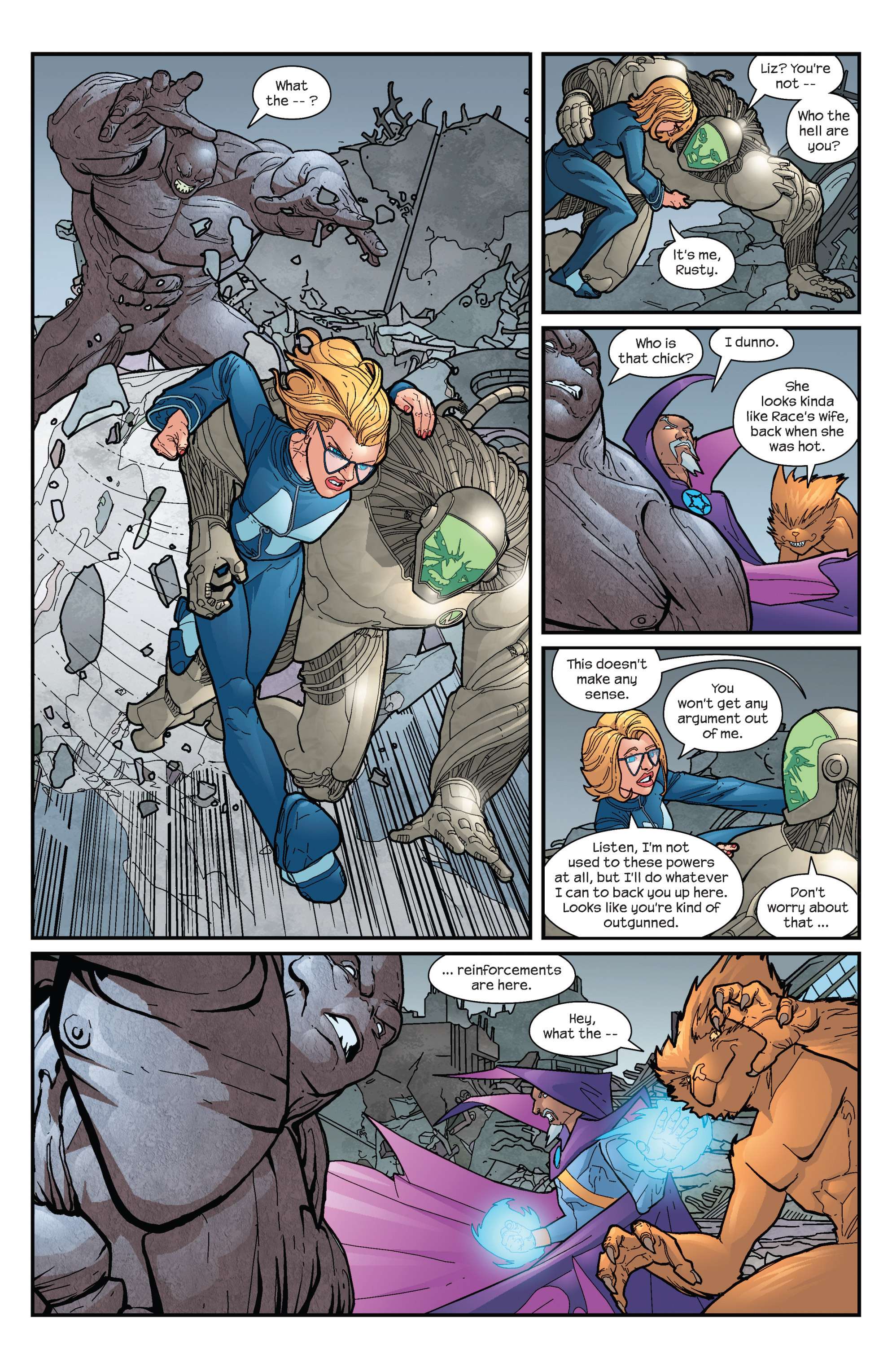 Read online Noble Causes (2004) comic -  Issue #25 - 16