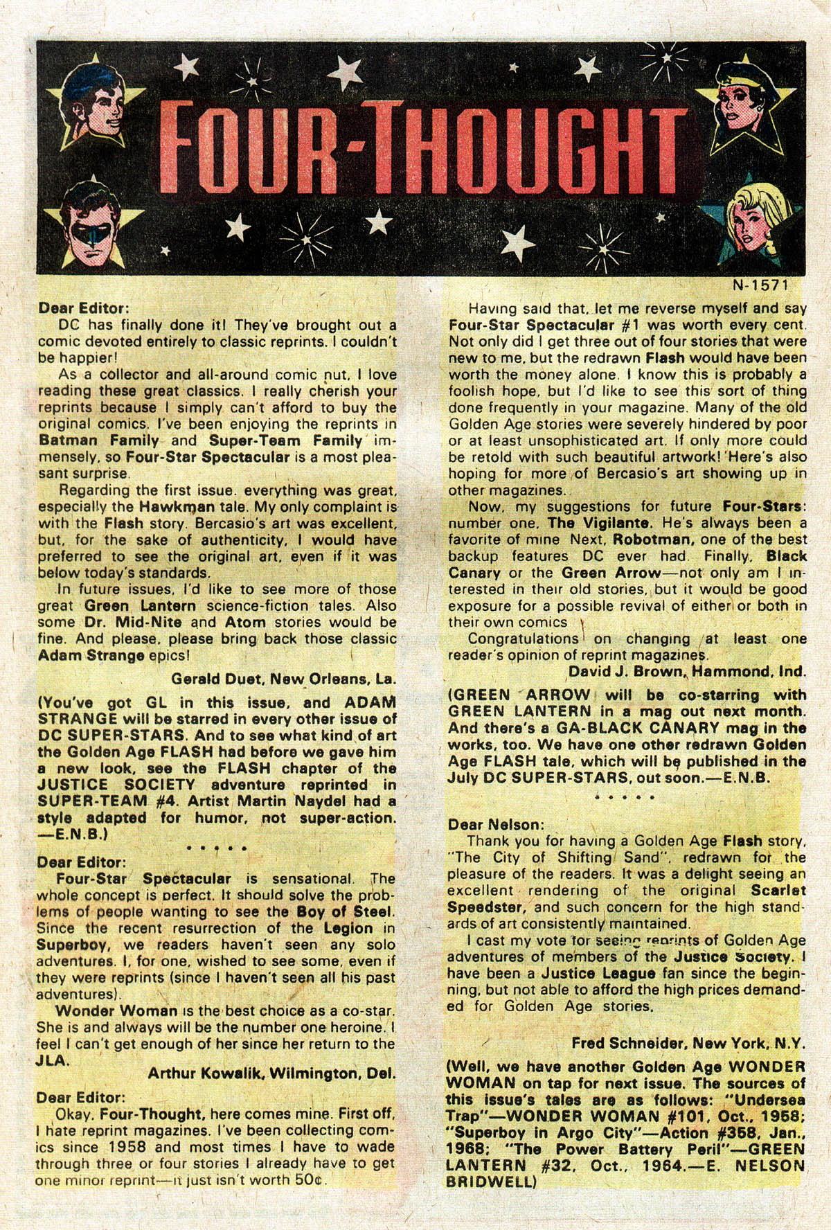 Read online Four Star Spectacular comic -  Issue #3 - 32