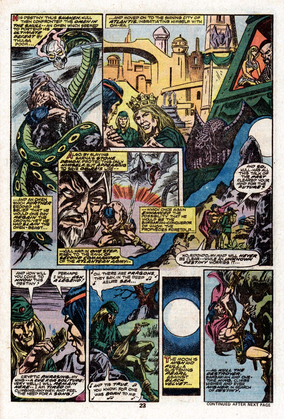 Read online Kull The Destroyer comic -  Issue #16 - 15