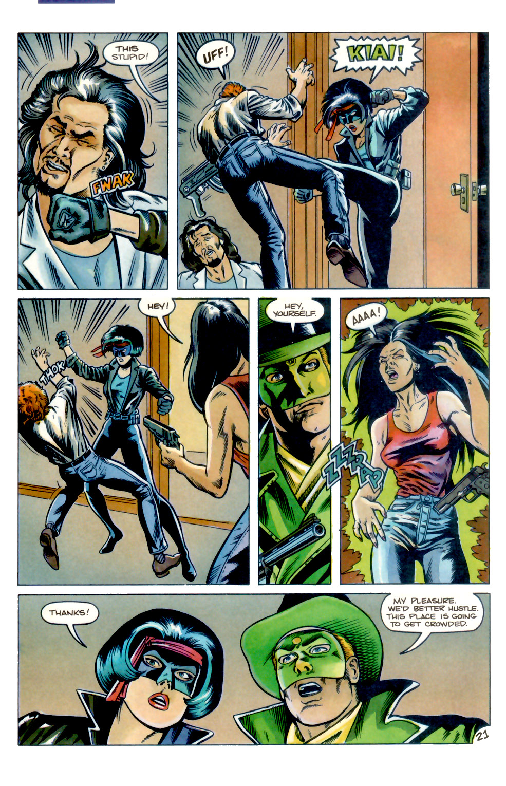 The Green Hornet (1989) issue 9 - Page 22