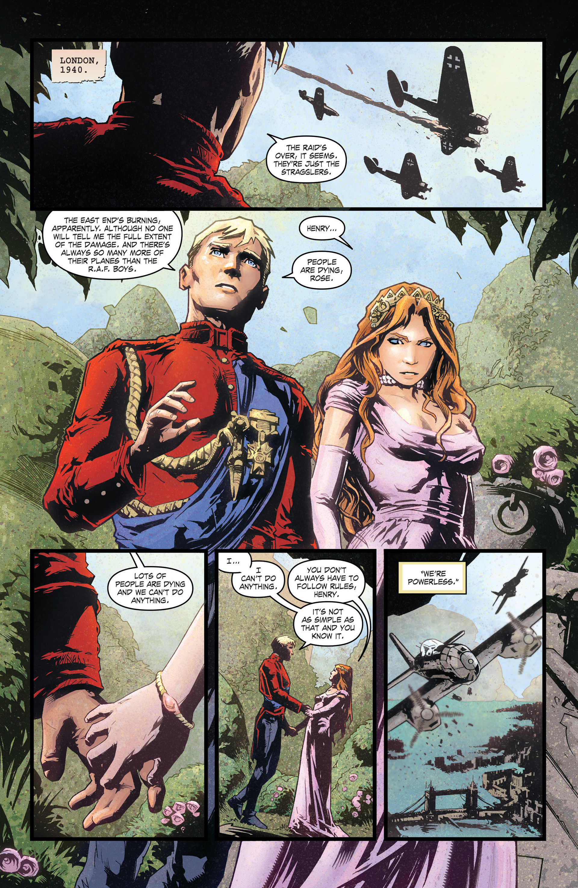 Read online The Royals: Masters of War comic -  Issue #1 - 9