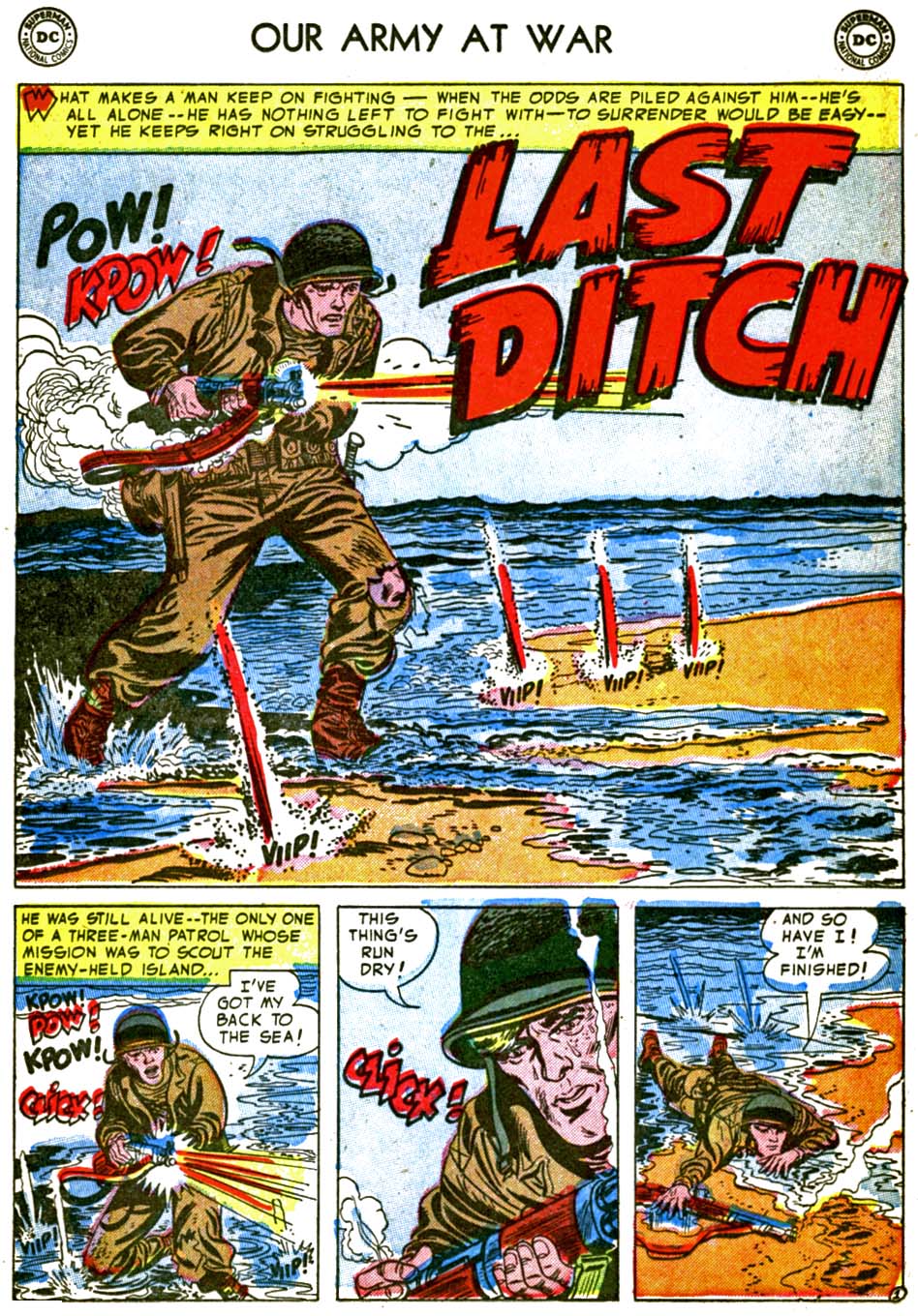 Read online Our Army at War (1952) comic -  Issue #24 - 11