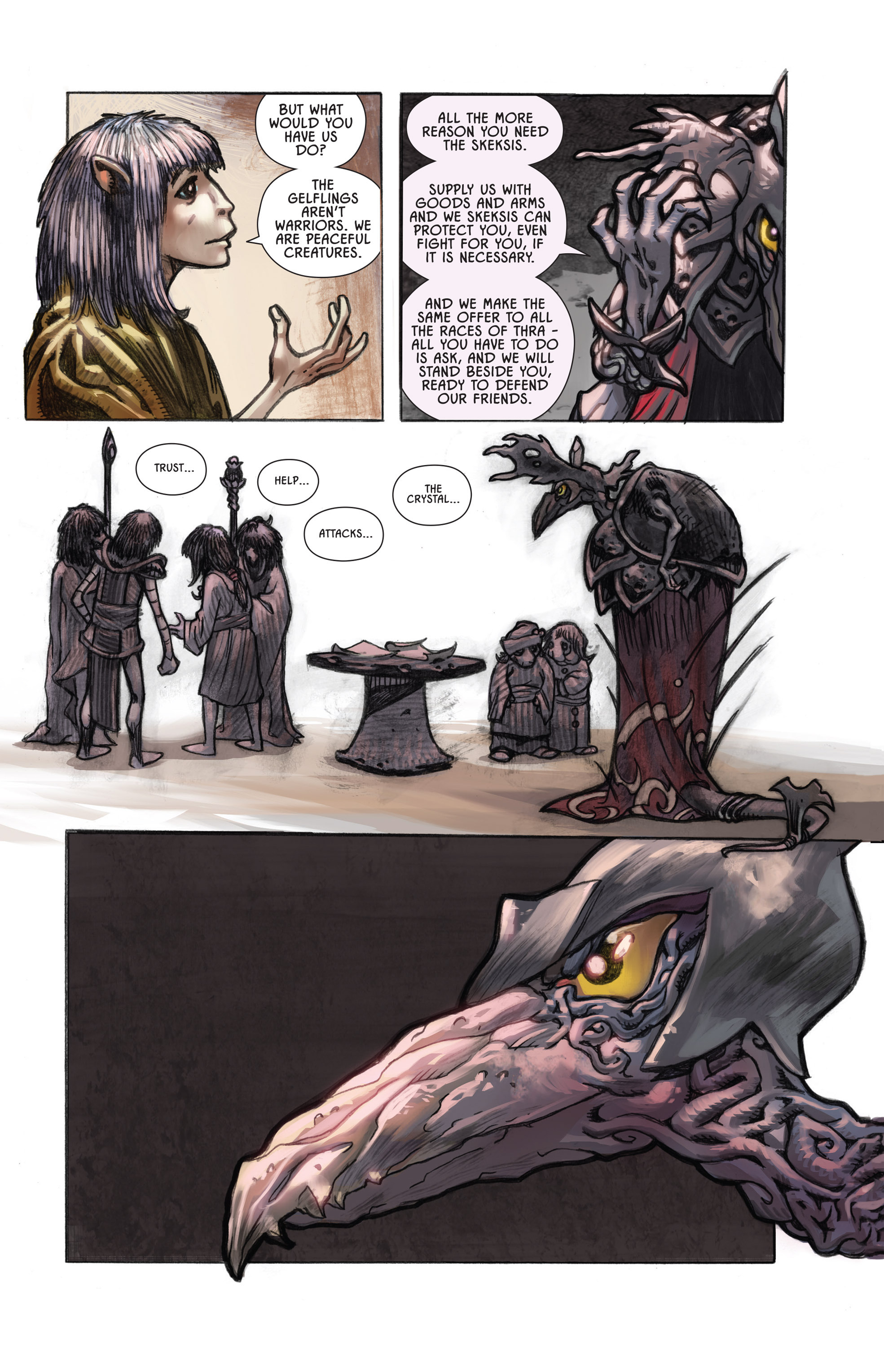 Read online The Dark Crystal: Creation Myths comic -  Issue # TPB 3 - 25