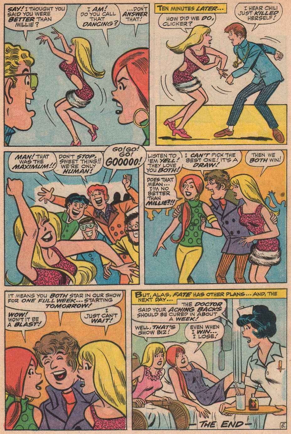 Read online Millie the Model comic -  Issue #168 - 8