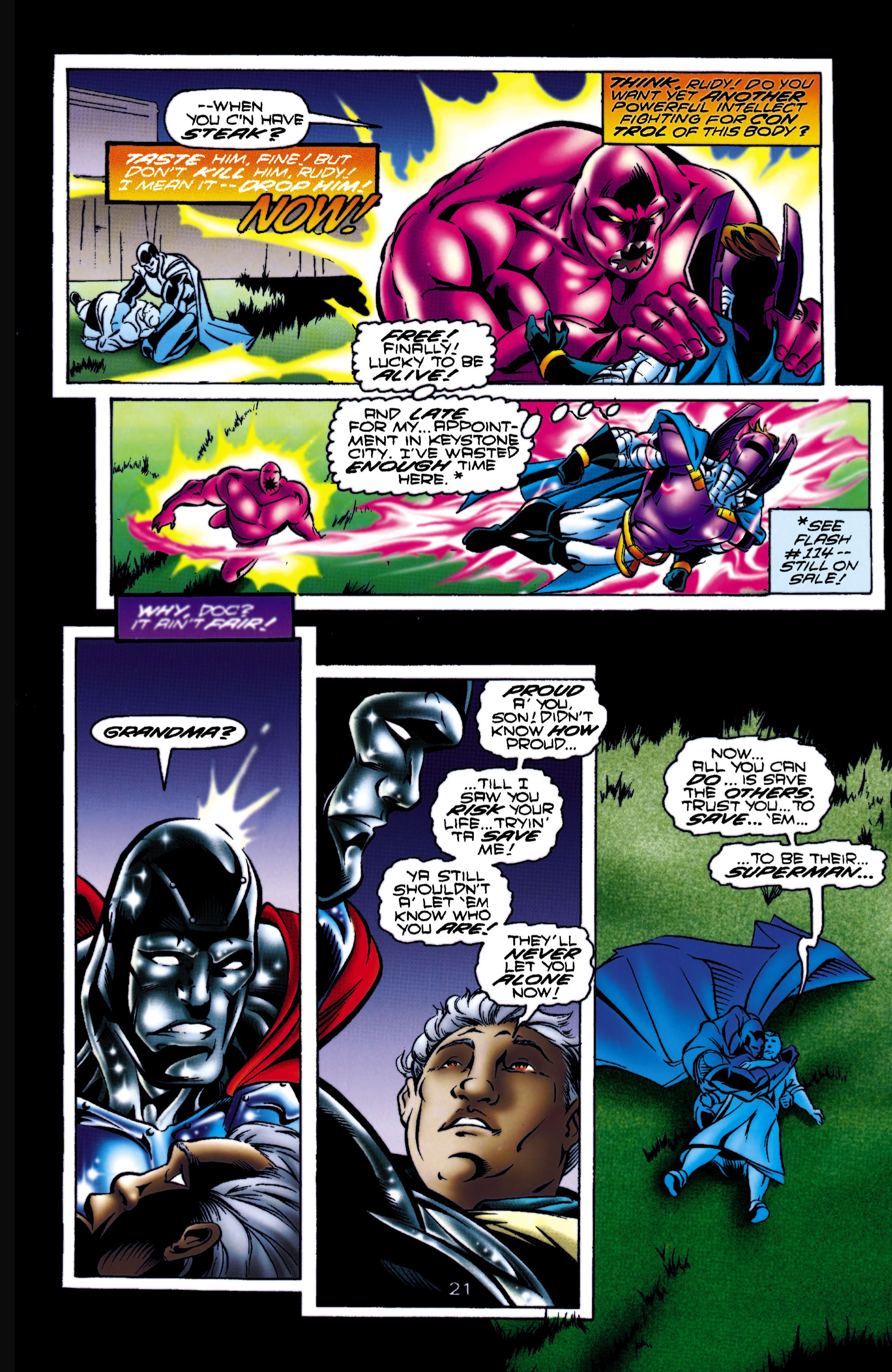Read online Steel (1994) comic -  Issue #29 - 21