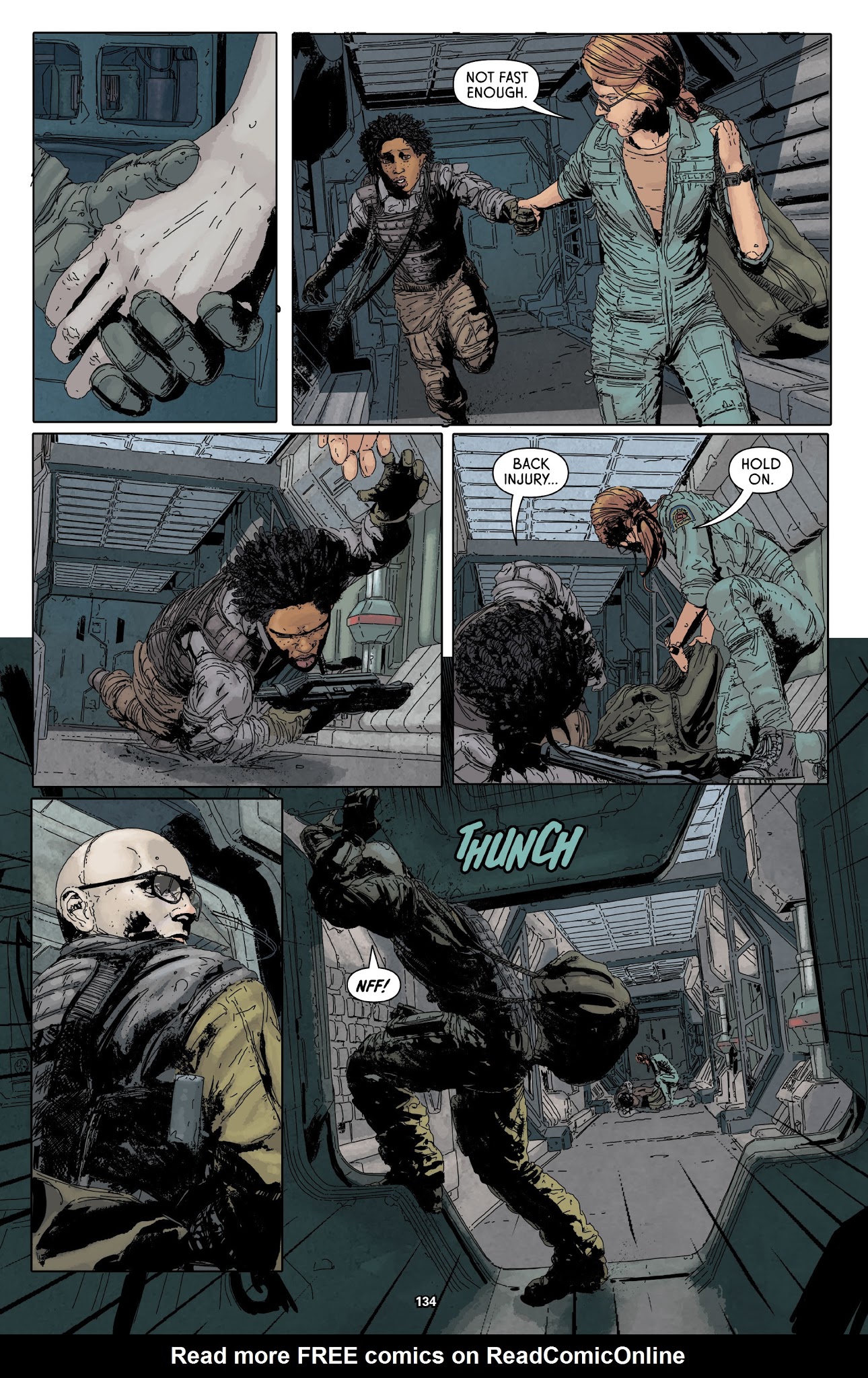 Read online Aliens: Defiance comic -  Issue # _TPB 1 - 131