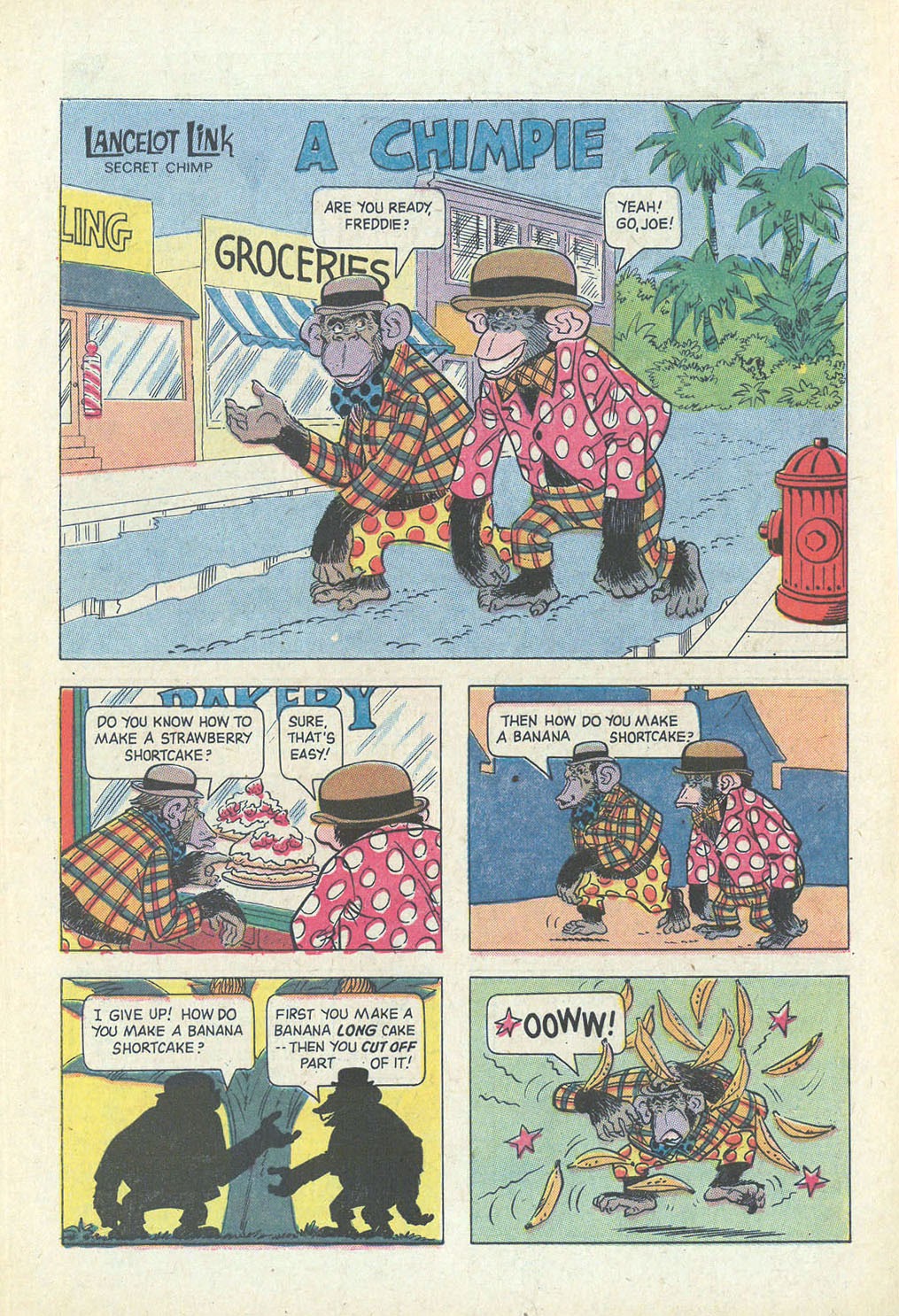 Read online Lancelot Link Secret Chimp comic -  Issue #3 - 26