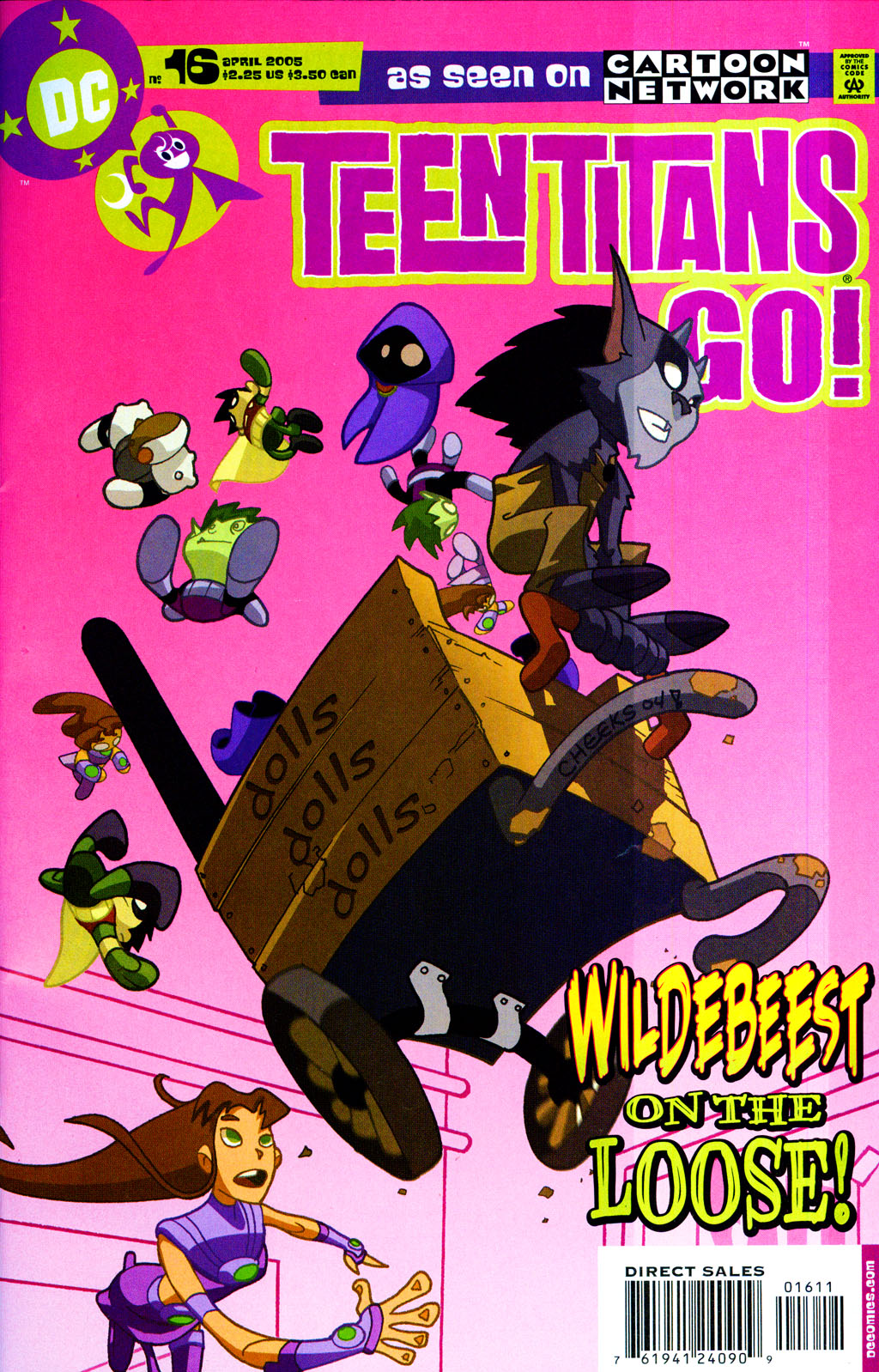 Read online Teen Titans Go! (2003) comic -  Issue #16 - 1
