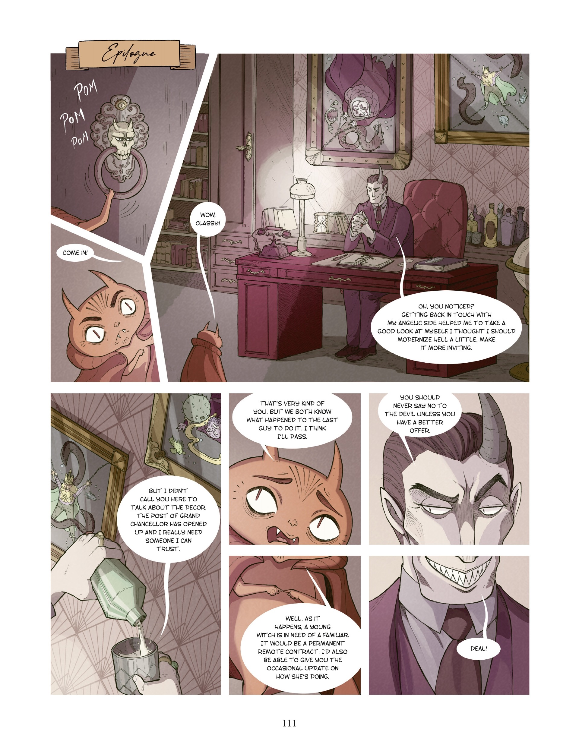 Read online Devil on Her Shoulder Complete Edition comic -  Issue # TPB - 110