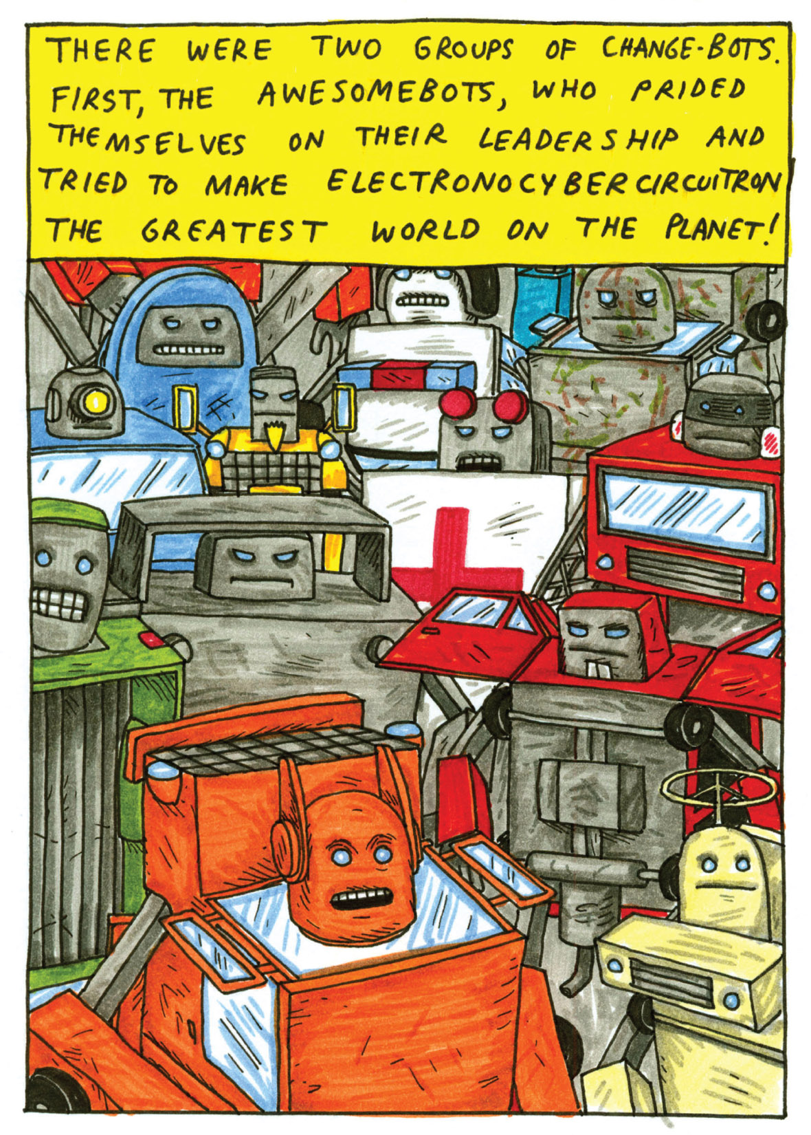 Read online Incredible Change-Bots comic -  Issue # TPB 2 - 8