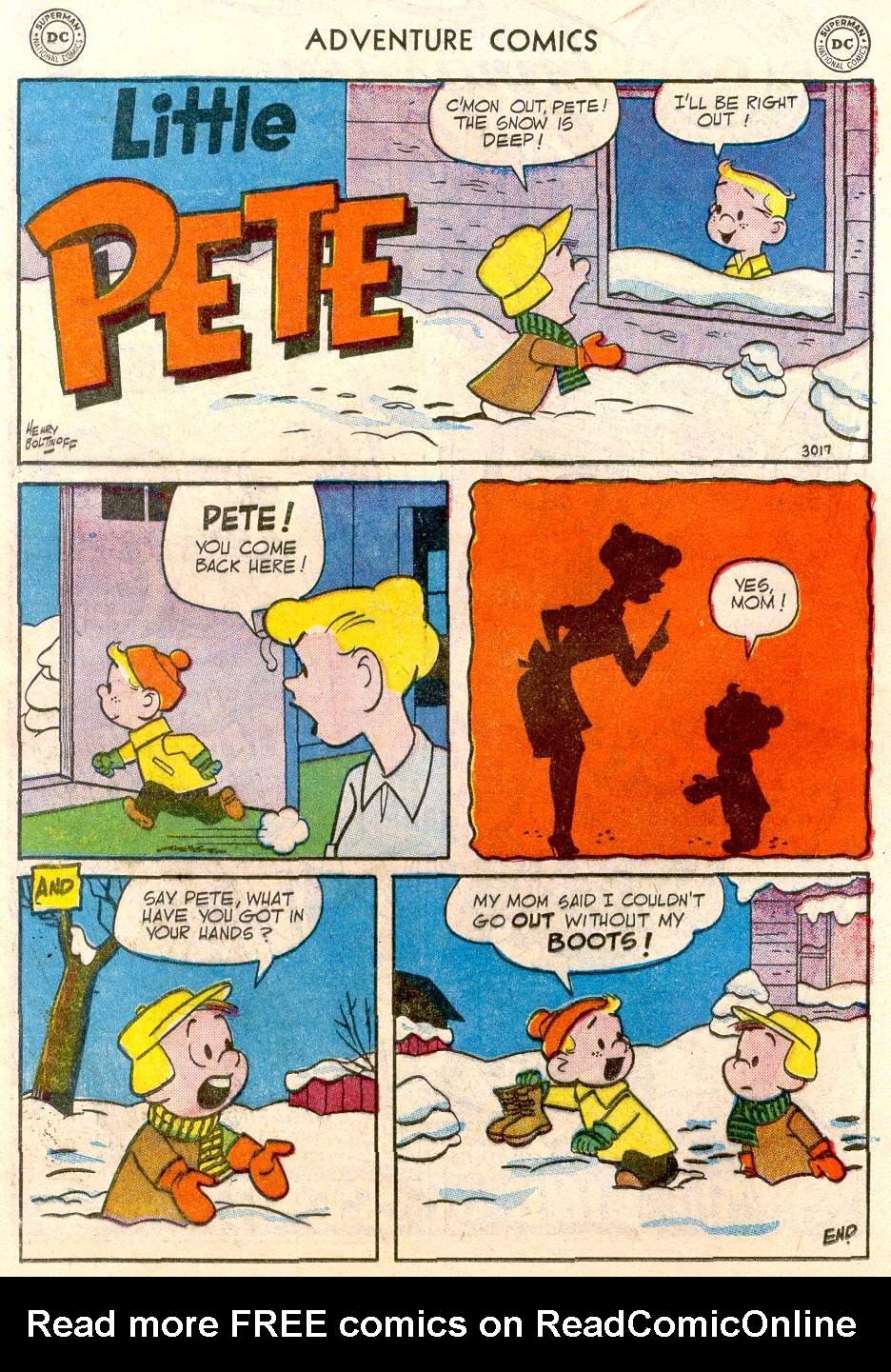 Read online Adventure Comics (1938) comic -  Issue #244 - 16